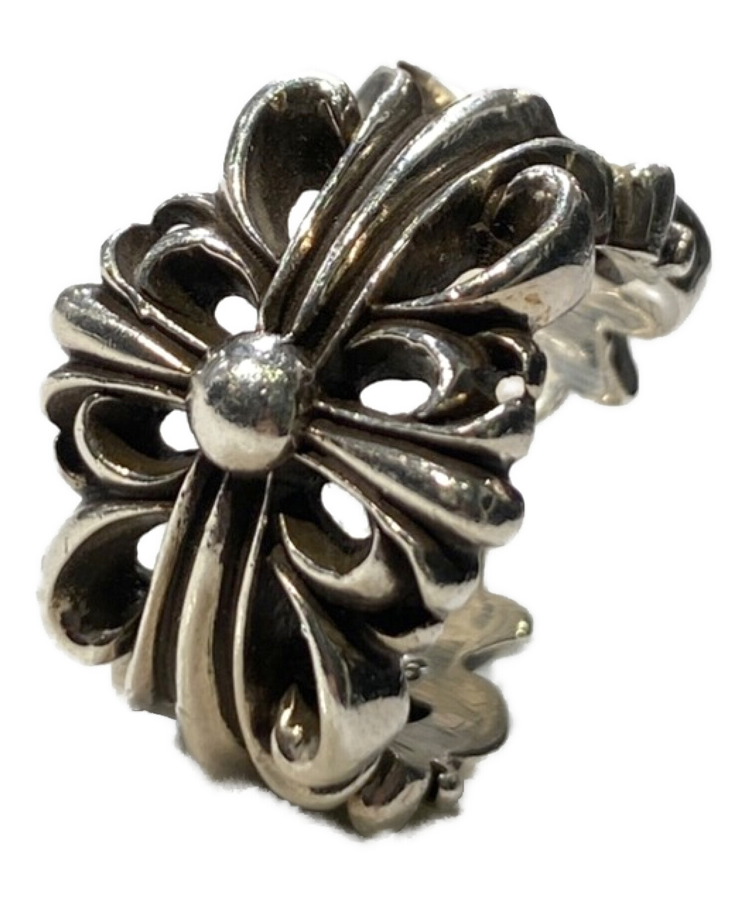 中古・古着通販】CHROME HEARTS (クロムハーツ) DBL FLRL CRS Ring