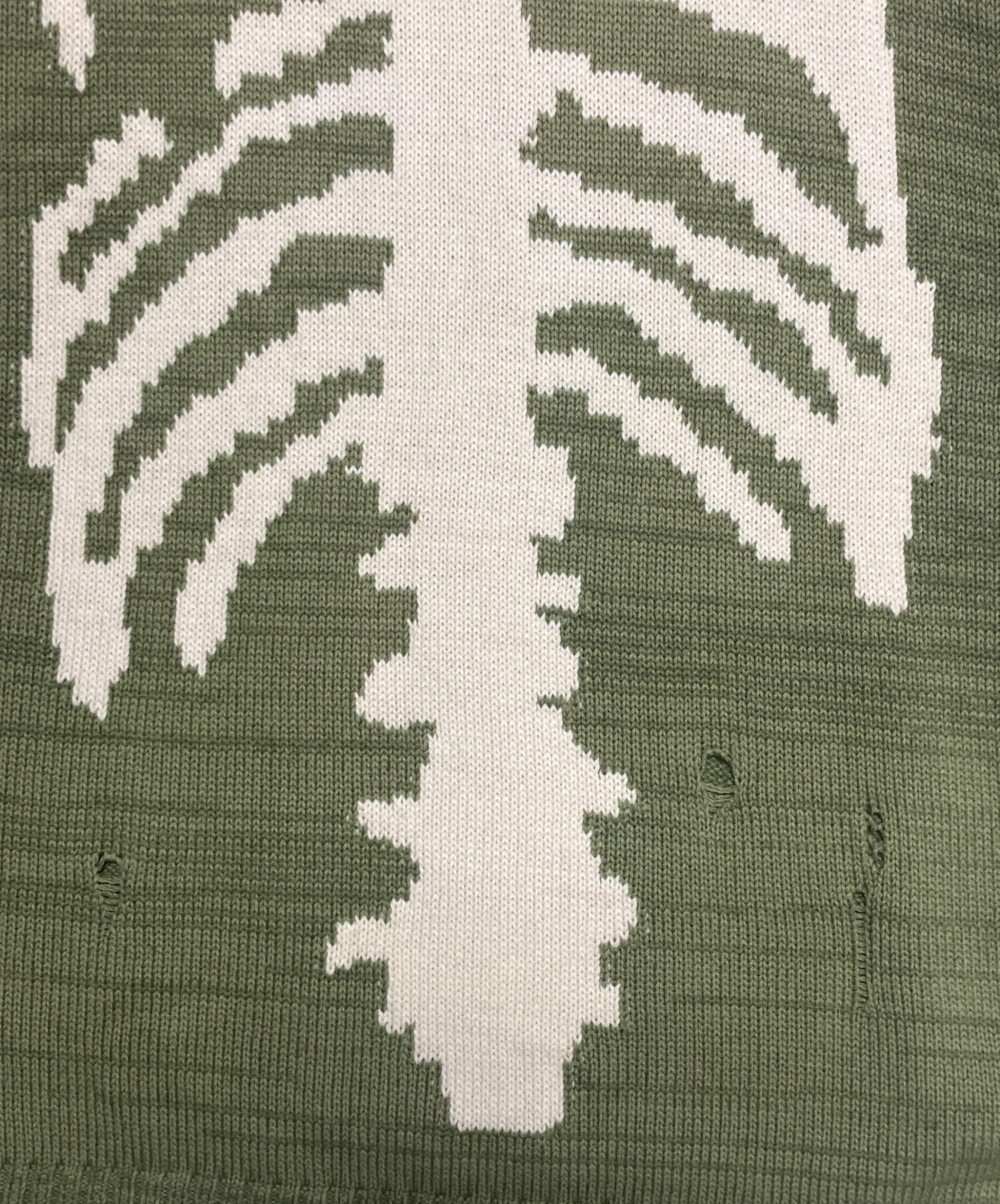 中古・古着通販】KAPITAL (キャピタル) 5G Cotton Knit BONE Vest