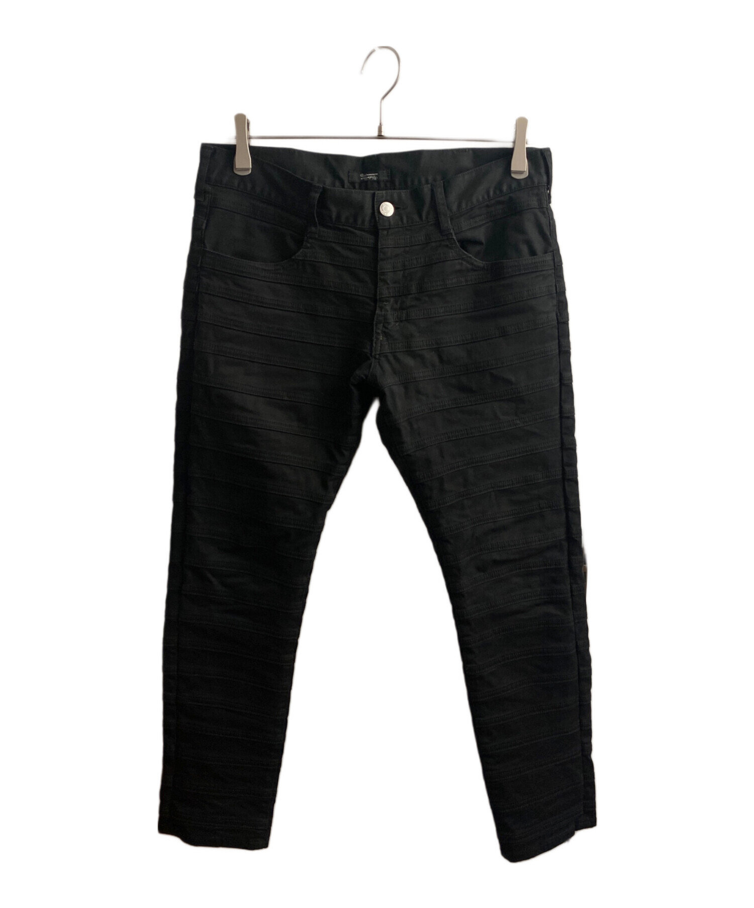 中古・古着通販】UNDERCOVER (アンダーカバー) ハギパンツ ブラック