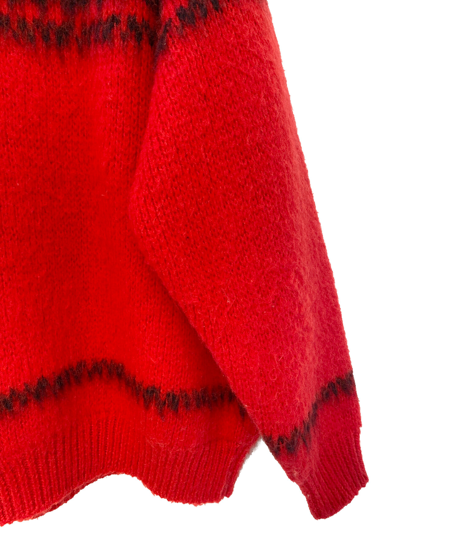 中古・古着通販】CELINE (セリーヌ) ブラッシュドウールクルーネック