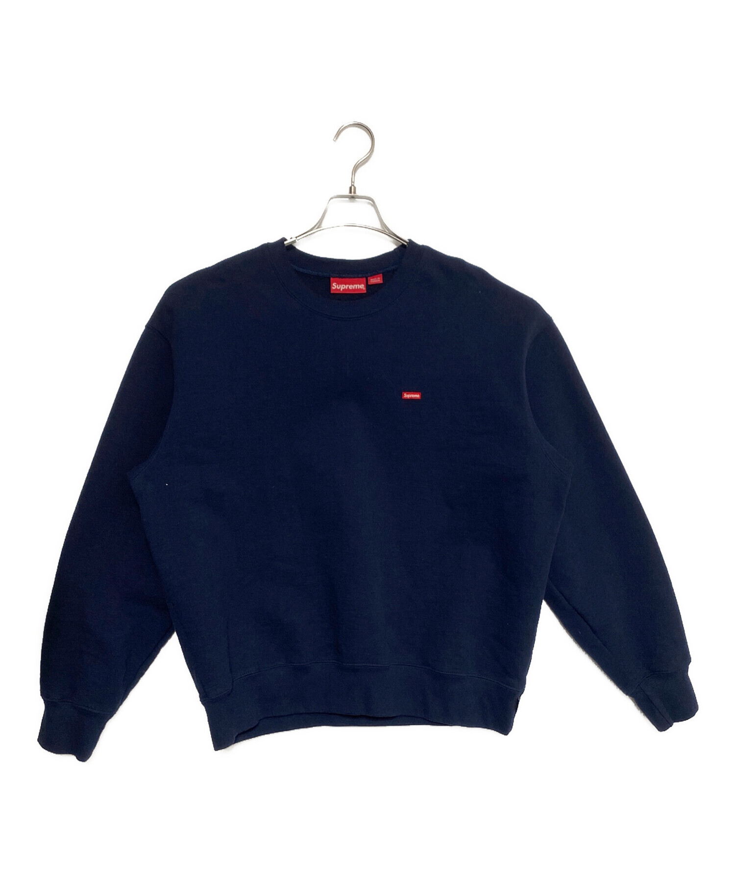 中古・古着通販】SUPREME (シュプリーム) Small Box Crewneck ネイビー