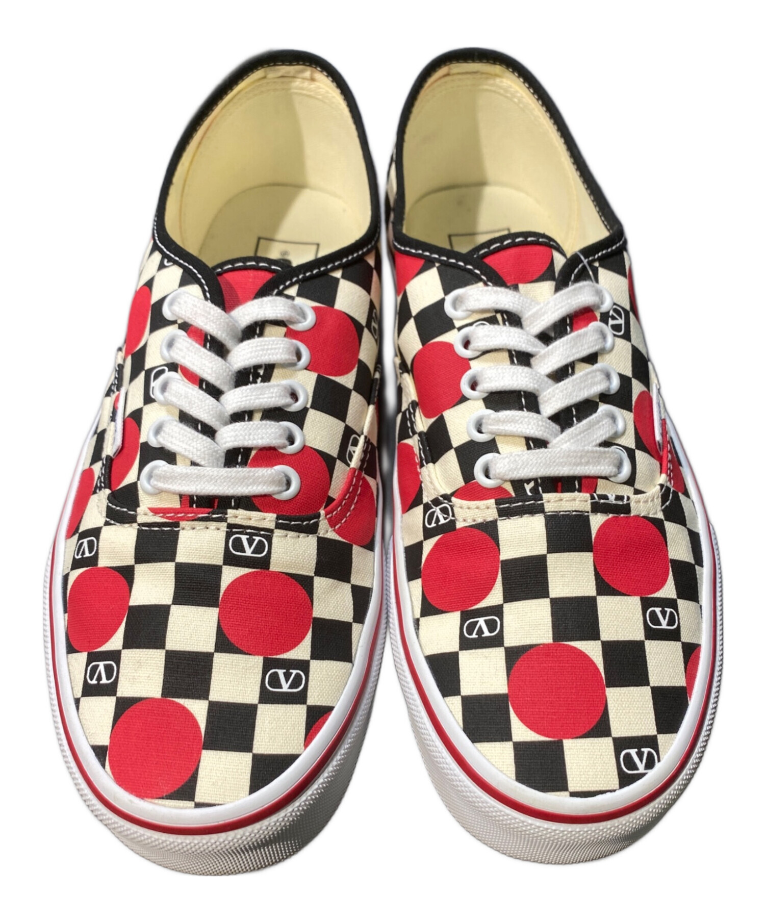 中古・古着通販】VANS (バンズ) VALENTINO (ヴァレンティノ) Vロゴ