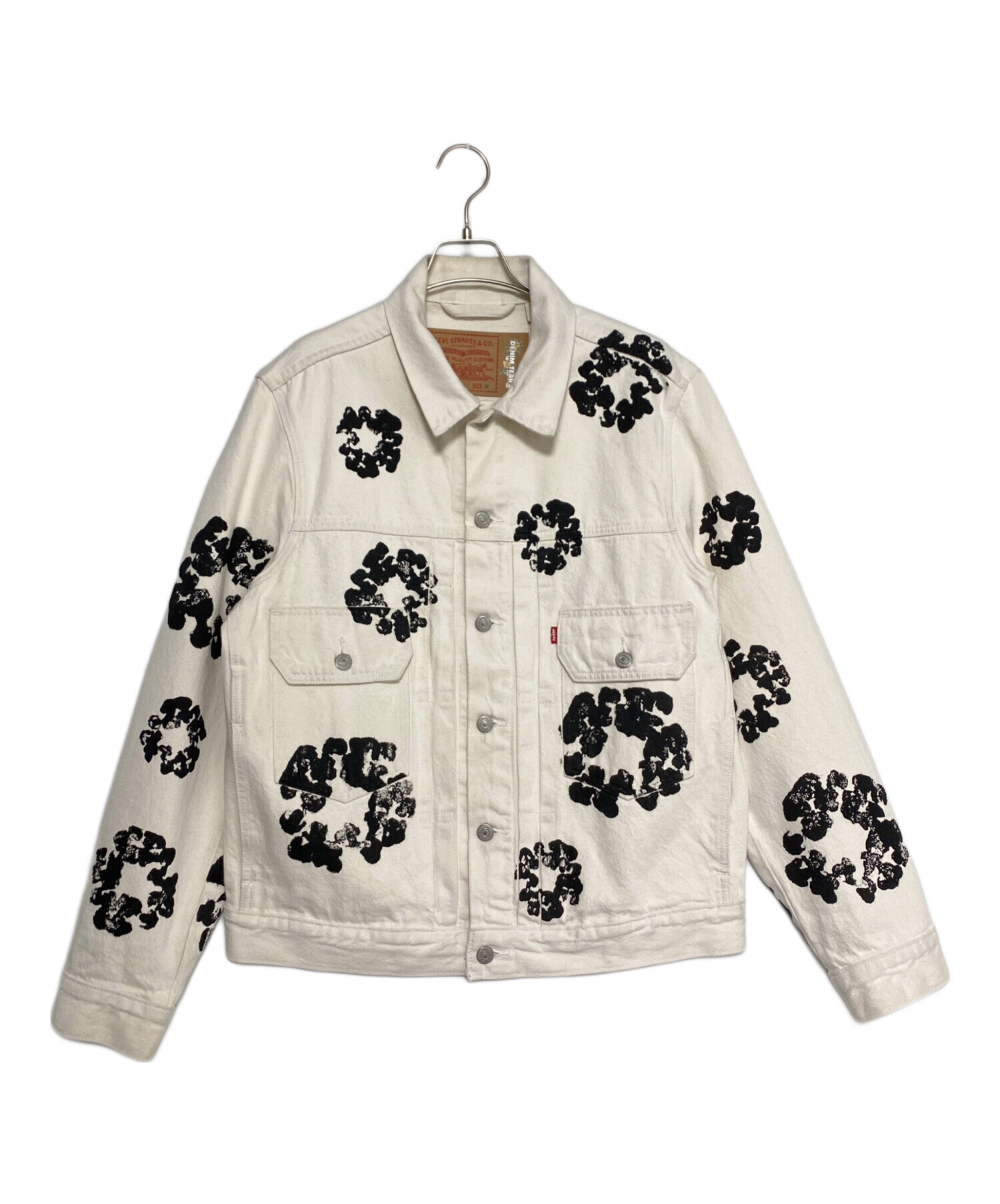 未使用級 DENIM TEARS x Levi's デニムジャケット 花柄XL 中古・古着通販】Denim Tears (デニムティアーズ) LEVI'S (リーバイス