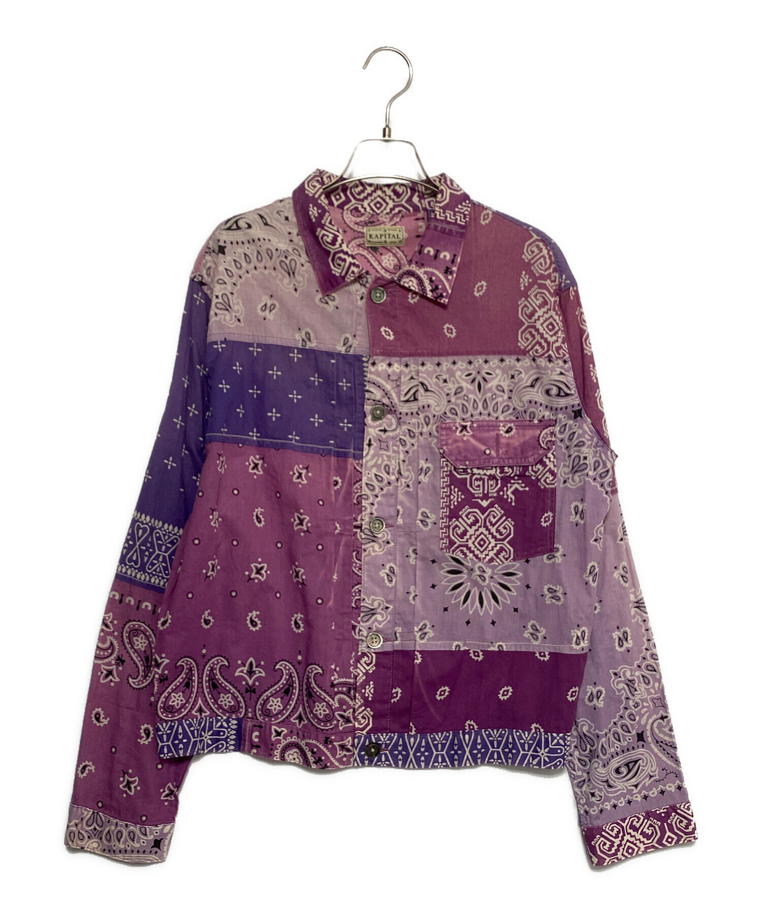 中古・古着通販】KAPITAL (キャピタル) Bandana Patchwork 1st Jacket