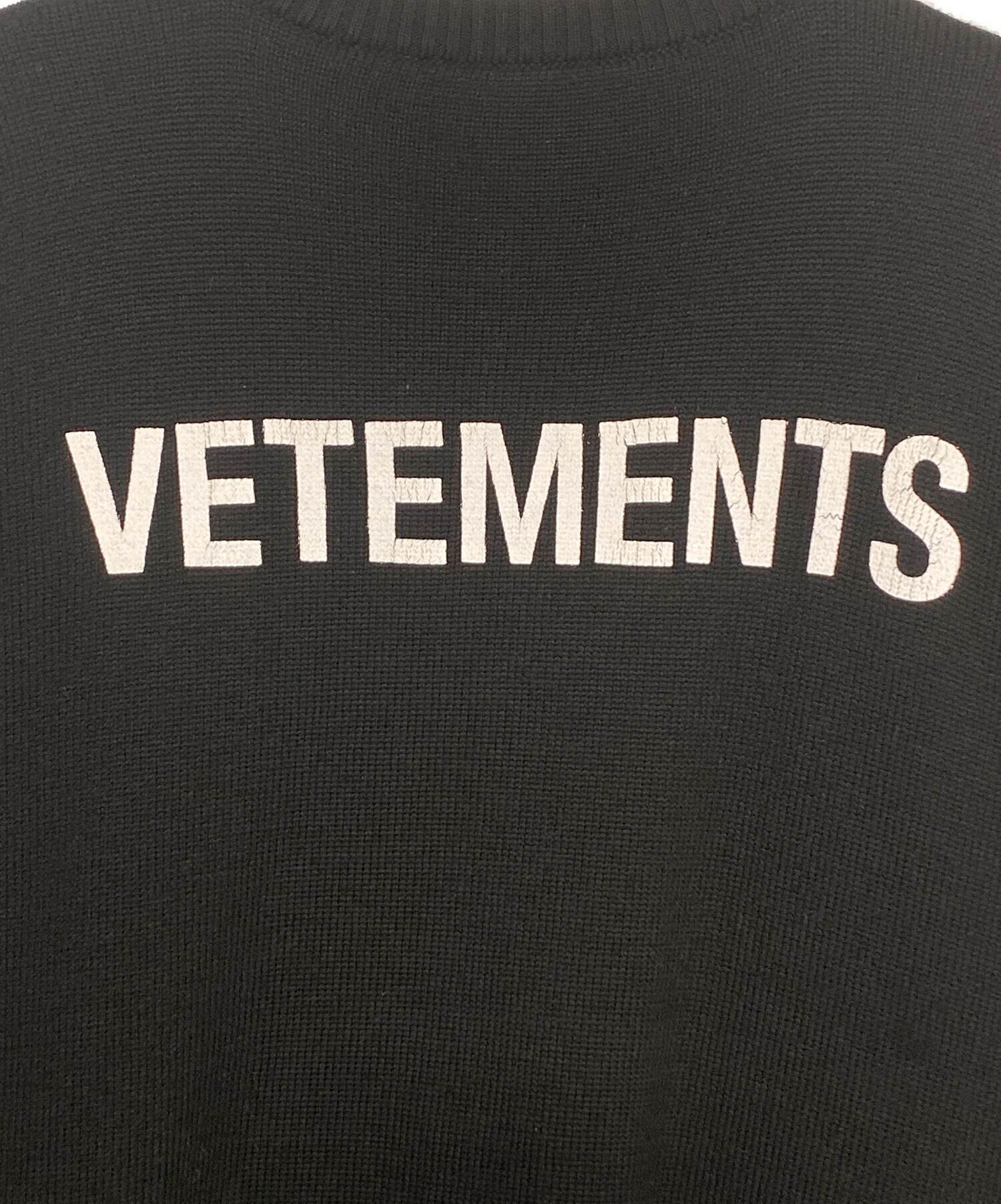 中古・古着通販】VETEMENTS (ヴェトモン) Iconic Logo Knitted Jumper