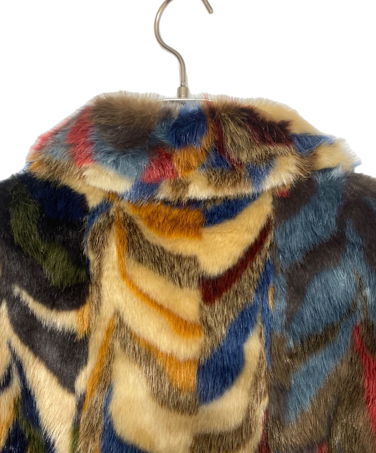 中古・古着通販】SUPREME (シュプリーム) Multicolor Faux Fur Bomber