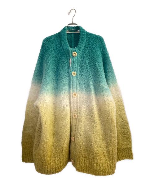 （KJ様）sacai 多色ジャガーニット サイズ4 カラー926 中古・古着通販】sacai (サカイ) Tie Dye Knit Cardigan イエロー