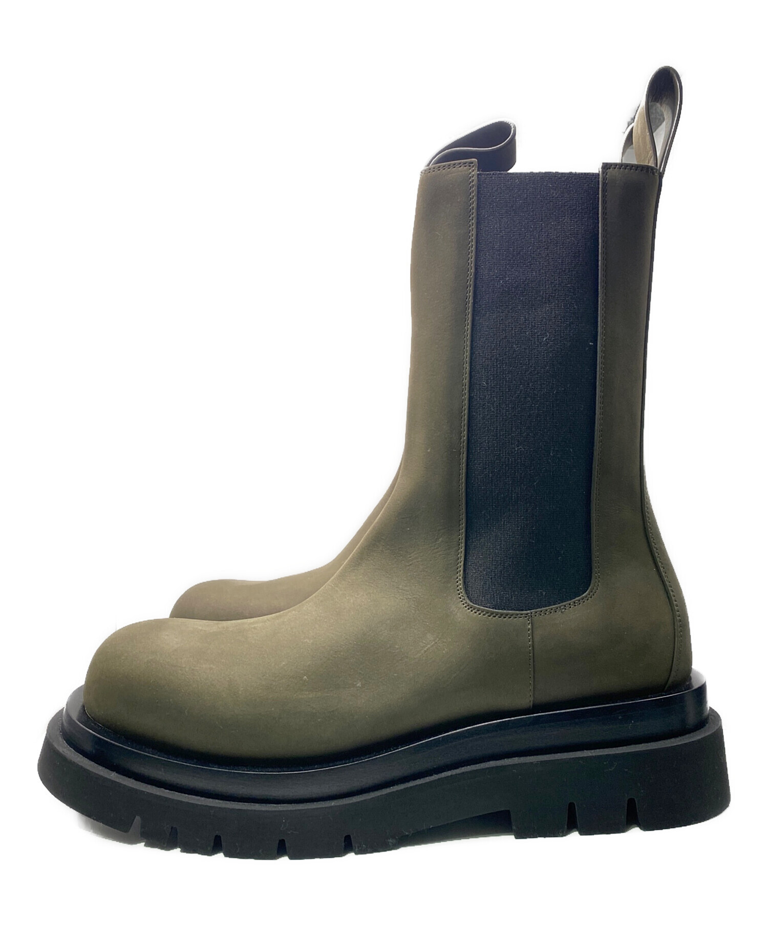 中古・古着通販】BOTTEGA VENETA (ボッテガベネタ) ラグアンクルブーツ