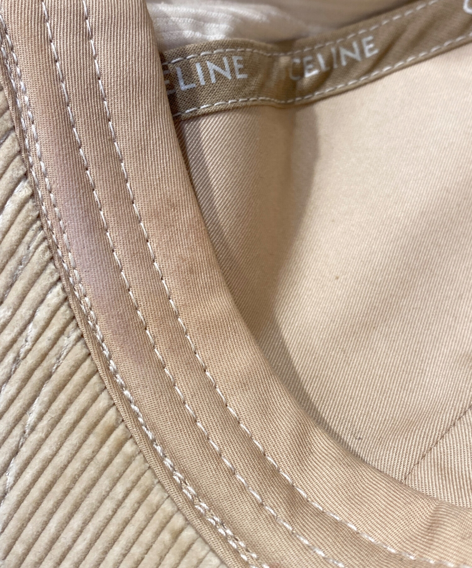 中古・古着通販】CELINE (セリーヌ) トリオンフ ベースボールキャップ