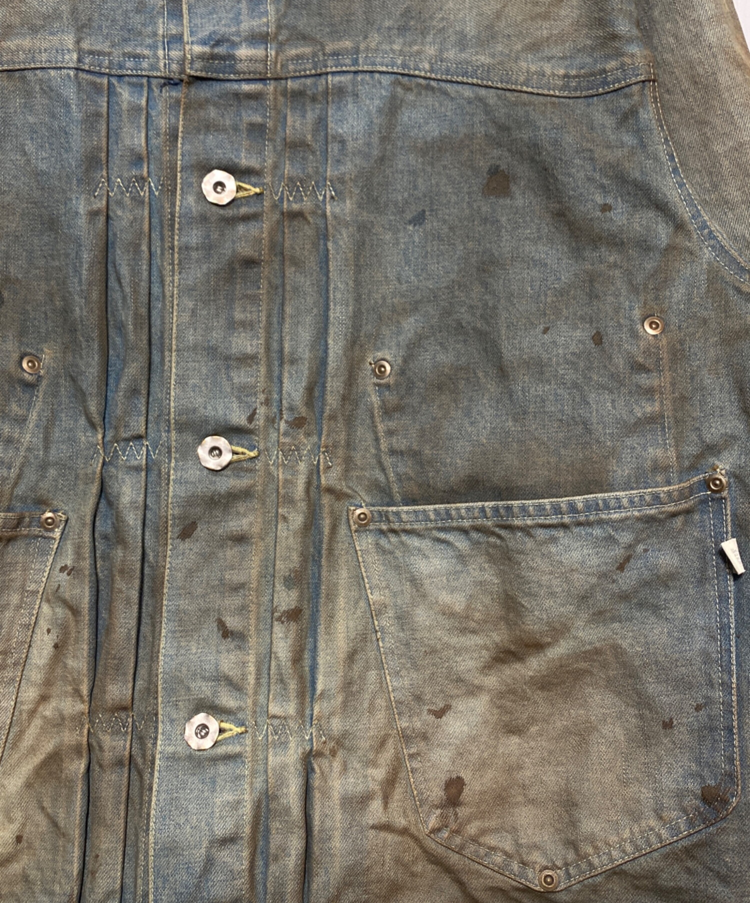 中古・古着通販】FAF (エフエーエフ) TYPE-2.5 DIRT DENIM JACKET
