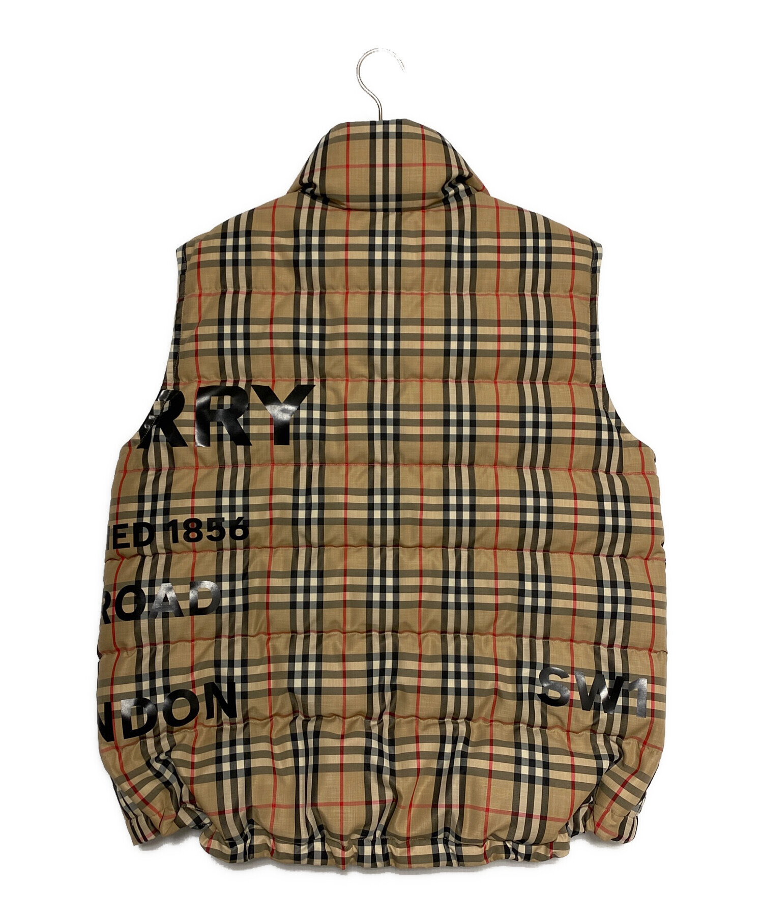 【メリーちゃん】バーバリー✨️ダウンベスト　ノバチェック　ハンガリーグース メリーちゃん様専用】バーバリー✨️ダウンベスト ノバチェック