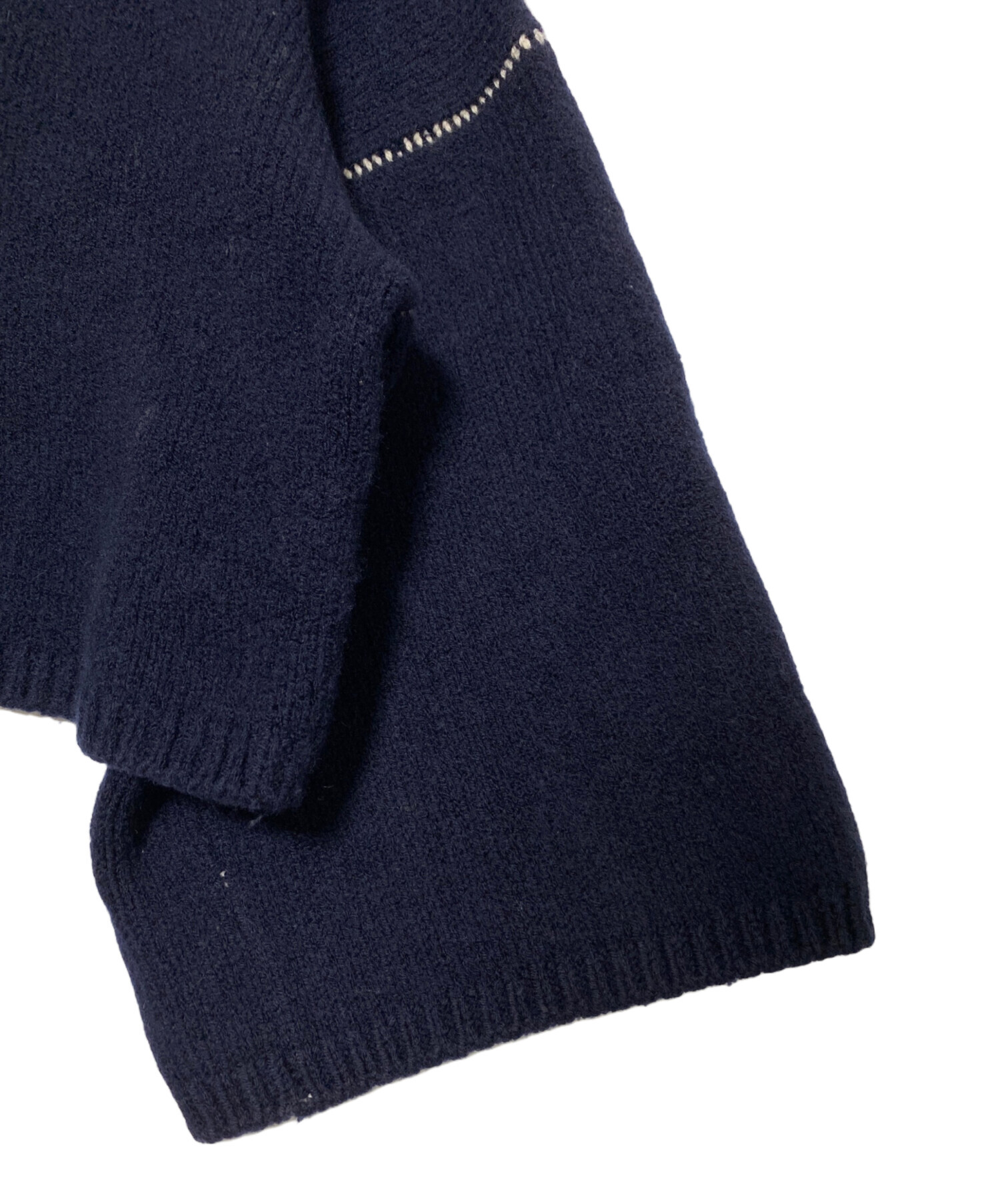 希少　RAF SIMONS 名作アーカイブラフシモンズ RS ビーニー RAF SIMONS（ラフ シモンズ） 19AW RSロゴ 915864 プルオーバーニット