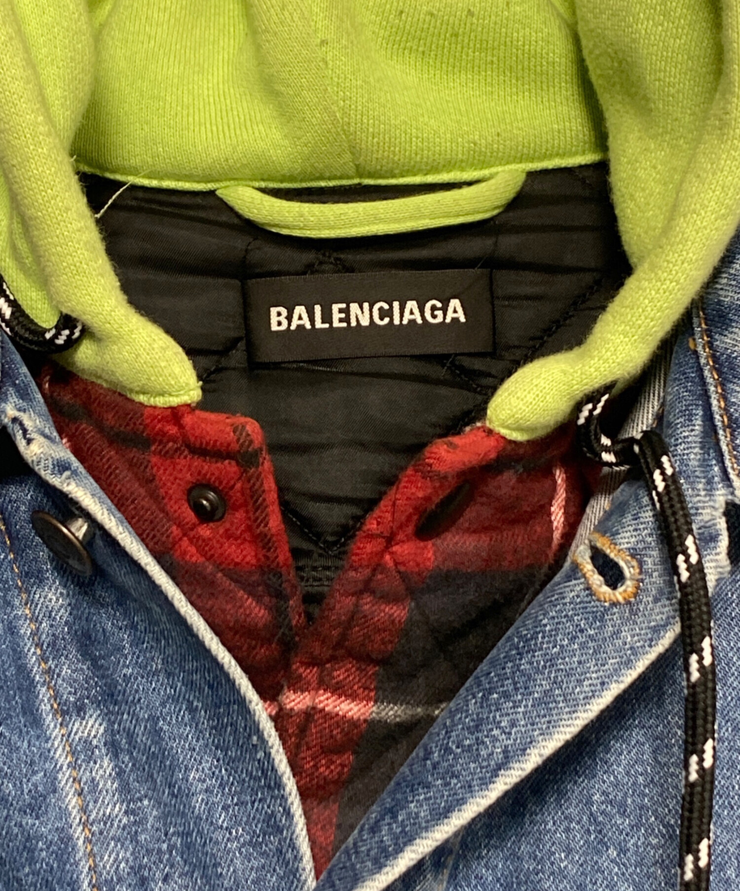 中古・古着通販】BALENCIAGA (バレンシアガ) ツインセットレイヤード