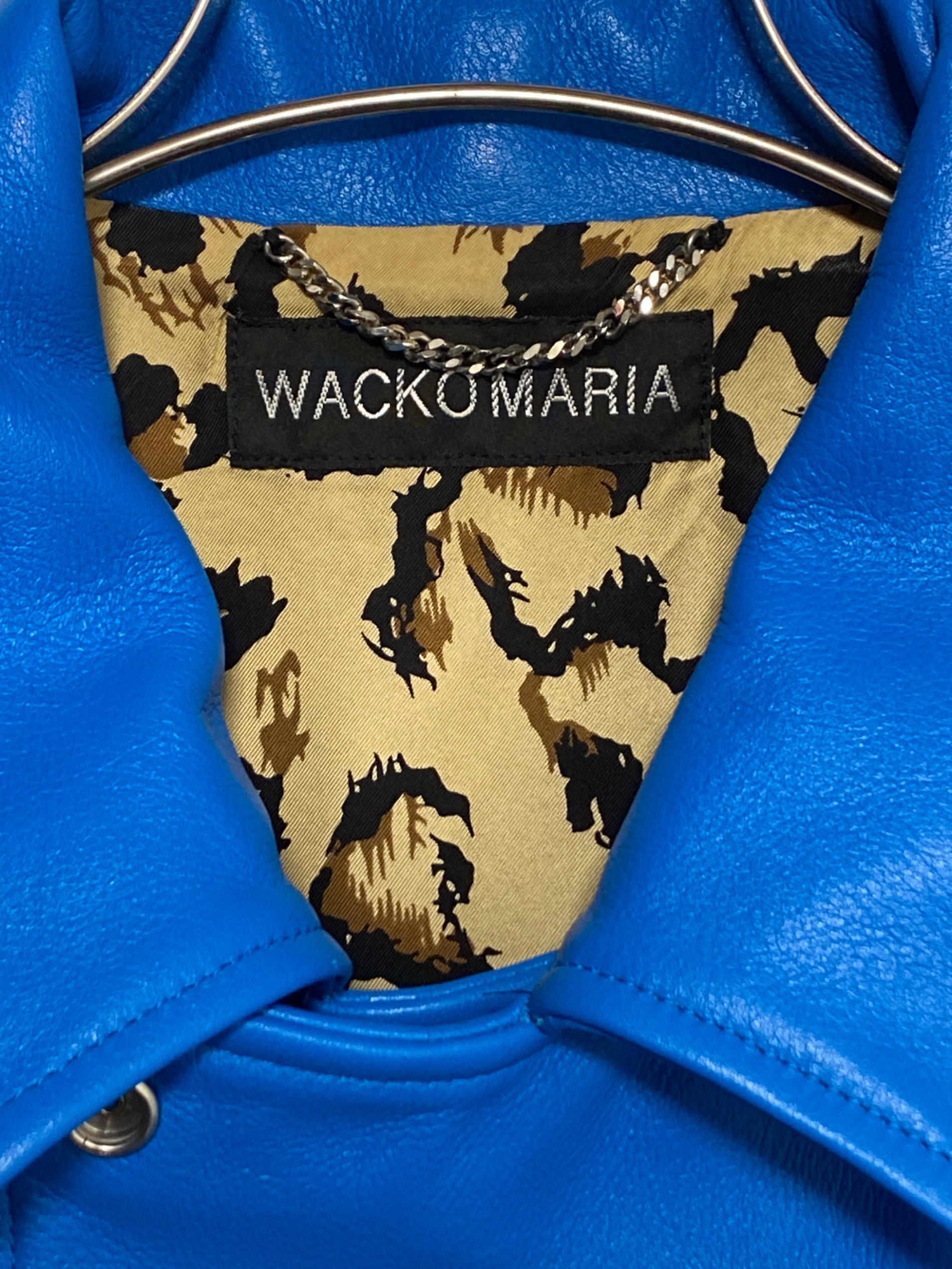 中古・古着通販】WACKO MARIA (ワコマリア) LEATHER DOUBLE RIDERS