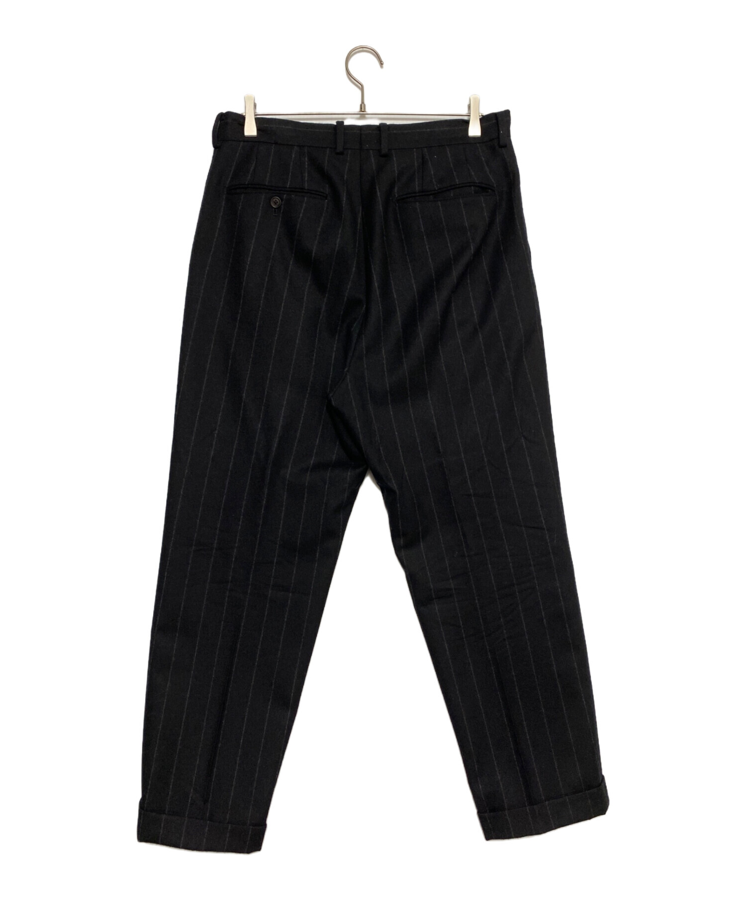 パンツ 24 WACKO MARIA STRIPED PLEATED TROUSER 中古・古着通販】WACKO MARIA (ワコマリア) STRIPED PLEATED TROUSERS