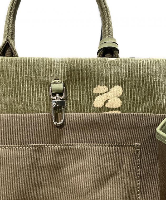 READYMADE レディメイド ラージ/タグ・納品書付 中古・古着通販】READYMADE (レディメイド) SHOPPING BAG 25 オリーブ