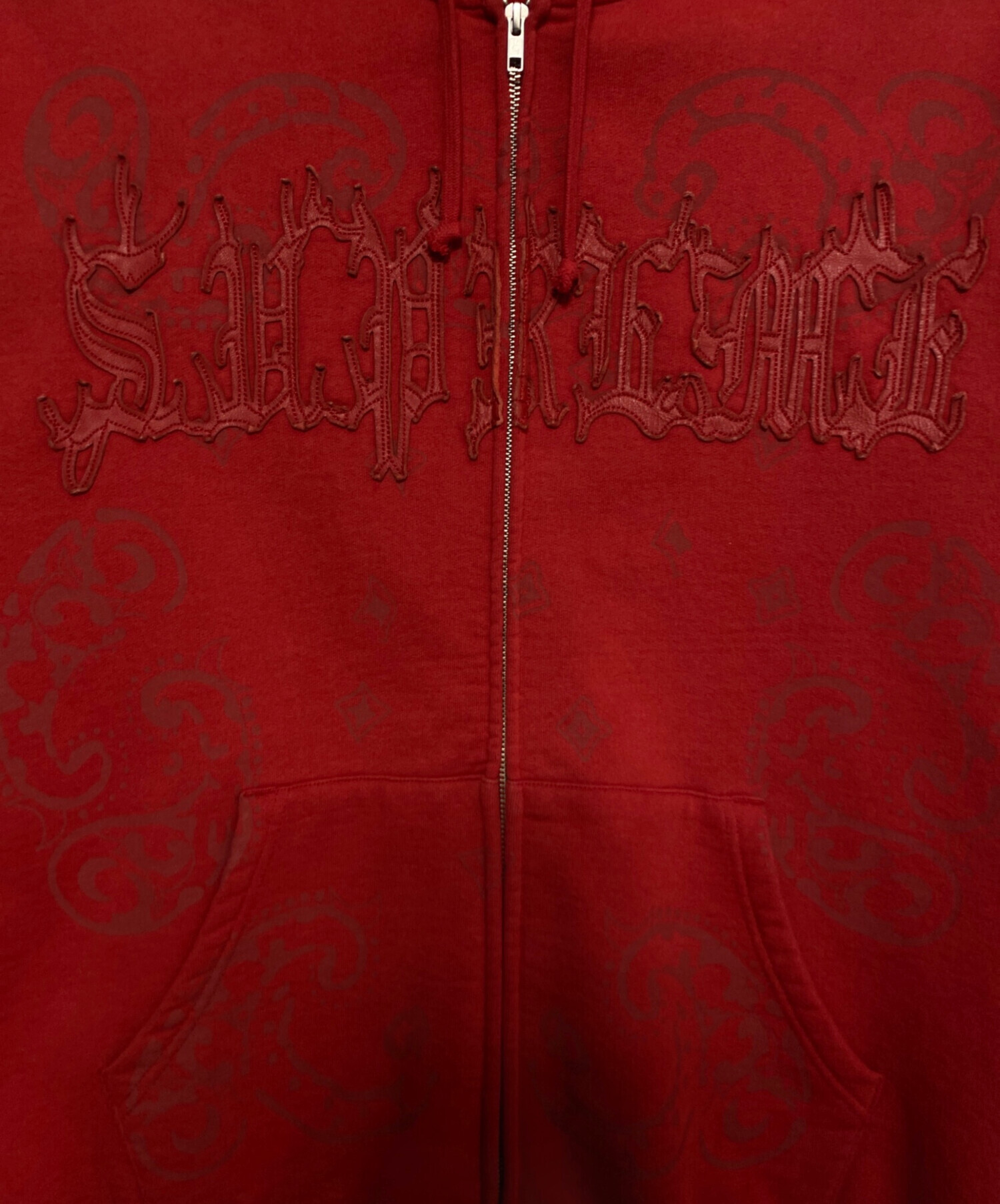 中古・古着通販】SUPREME (シュプリーム) 25SS Leather Appliqué Zip