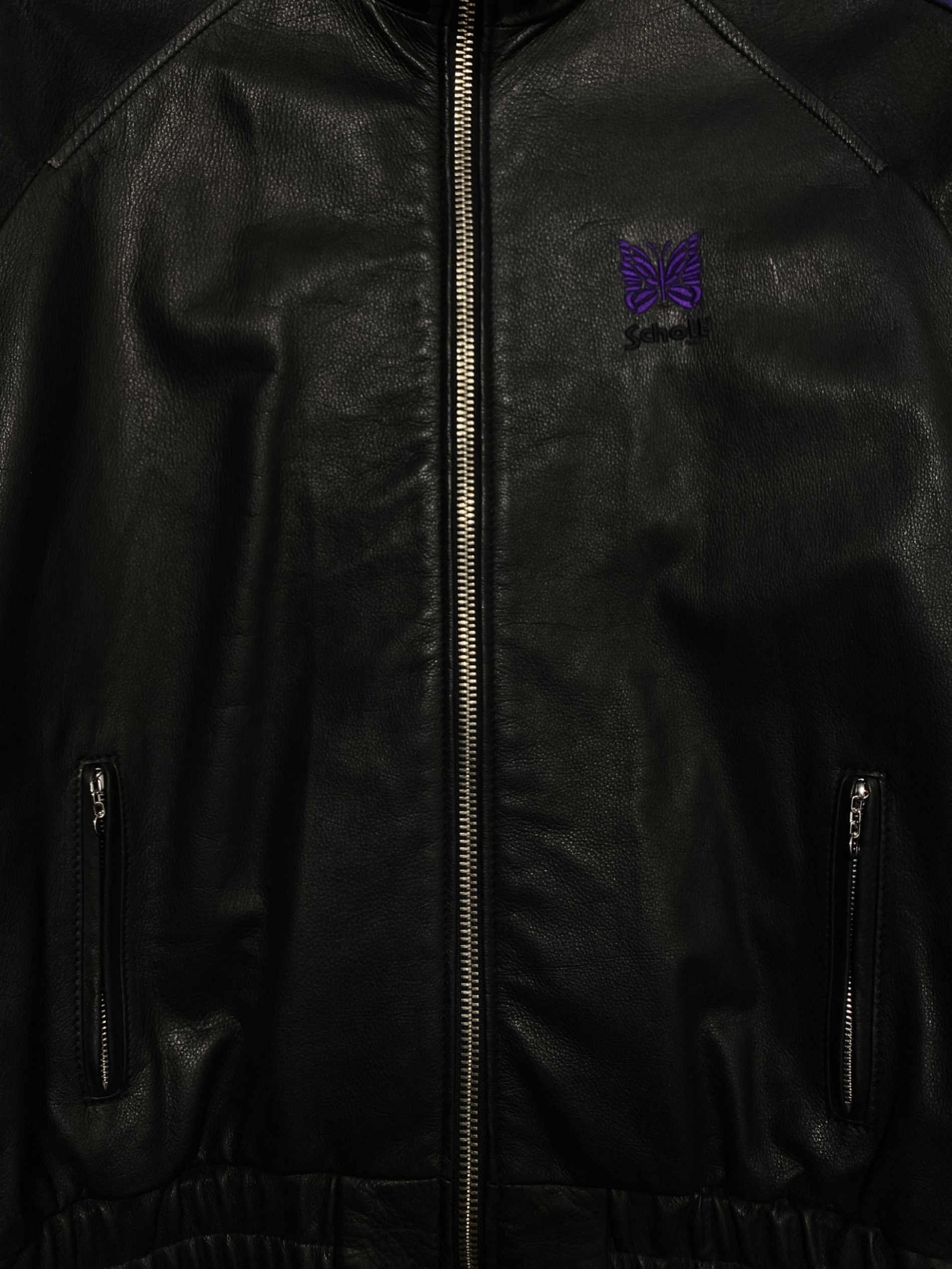 中古・古着通販】Needles (ニードルズ) Schott (ショット) Leather