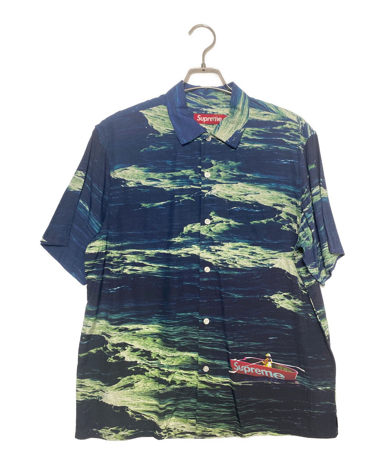 中古・古着通販】SUPREME (シュプリーム) Boat S/S Shirt ブルー