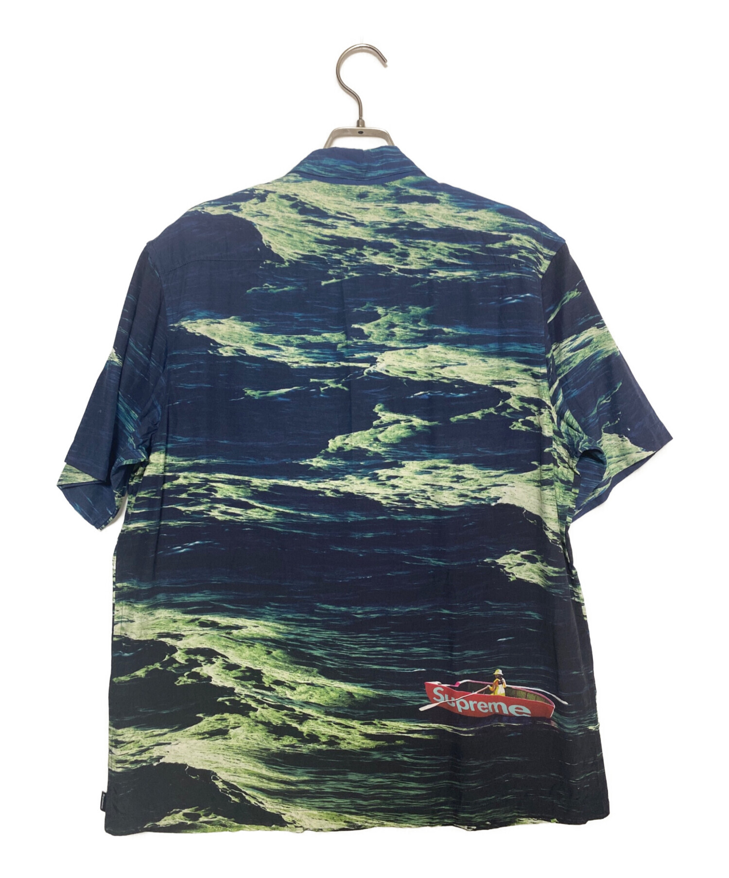 トップス Supreme BOAT S/S Shirt 中古・古着通販】SUPREME (シュプリーム) Boat S/S Shirt ブルー