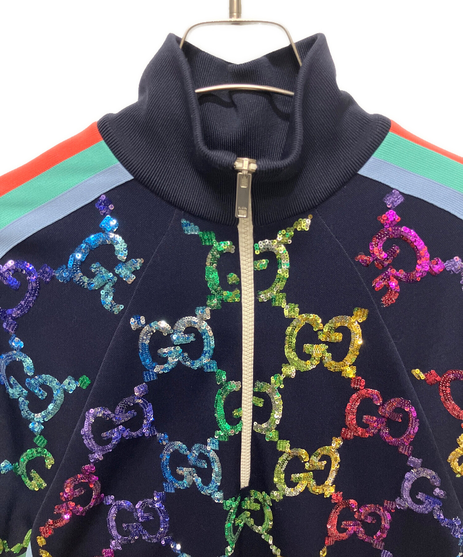 中古・古着通販】GUCCI (グッチ) GGマルチカラースパンコールワンピ