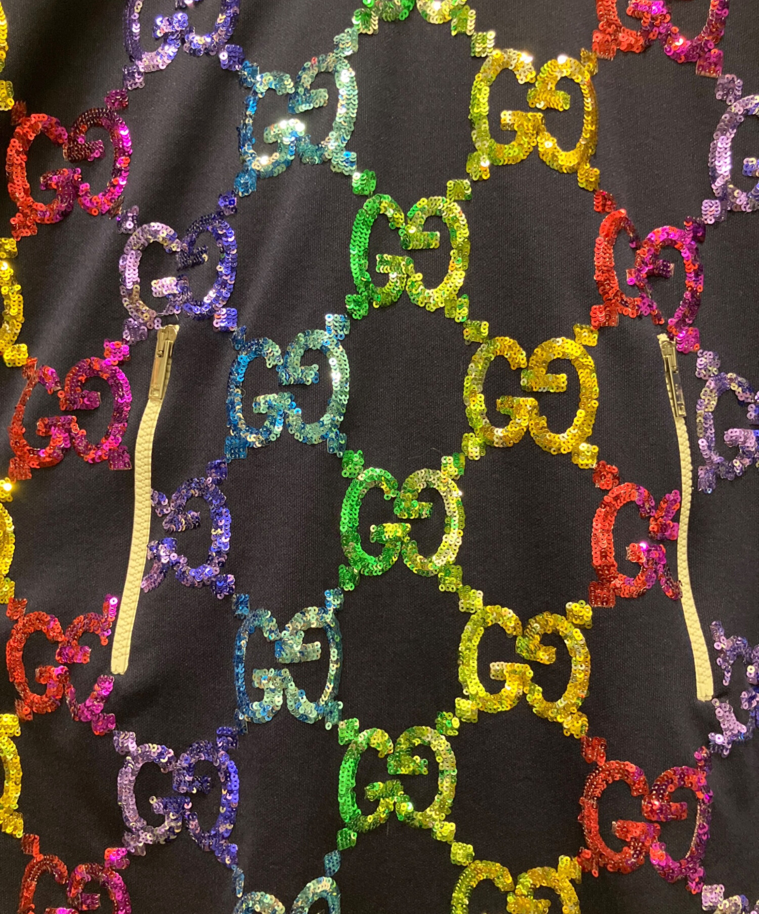 中古・古着通販】GUCCI (グッチ) GGマルチカラースパンコールワンピ 