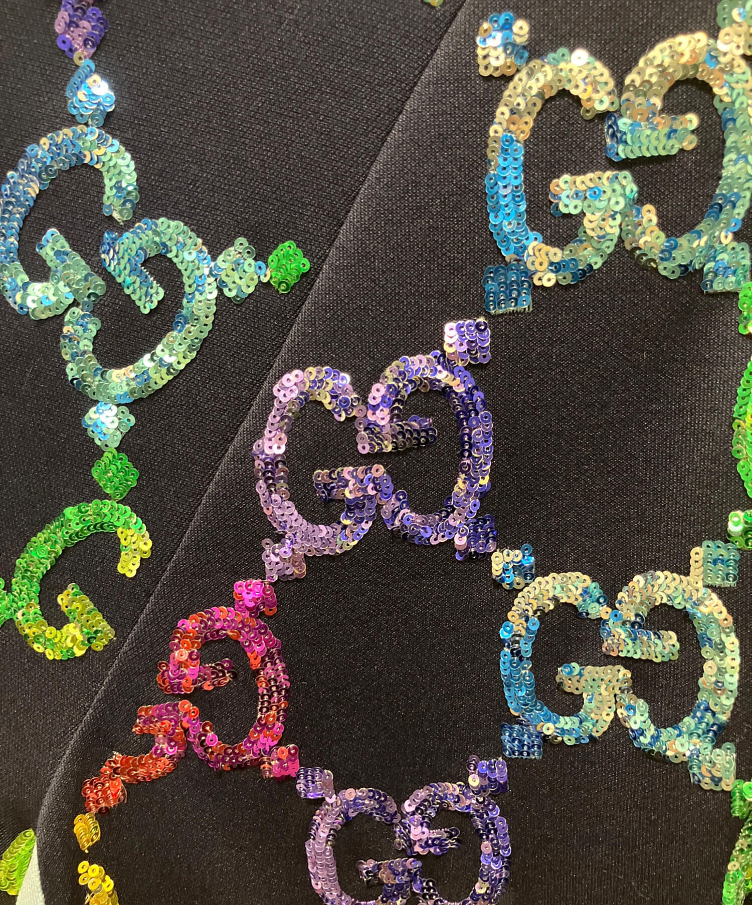 中古・古着通販】GUCCI (グッチ) GGマルチカラースパンコールワンピ