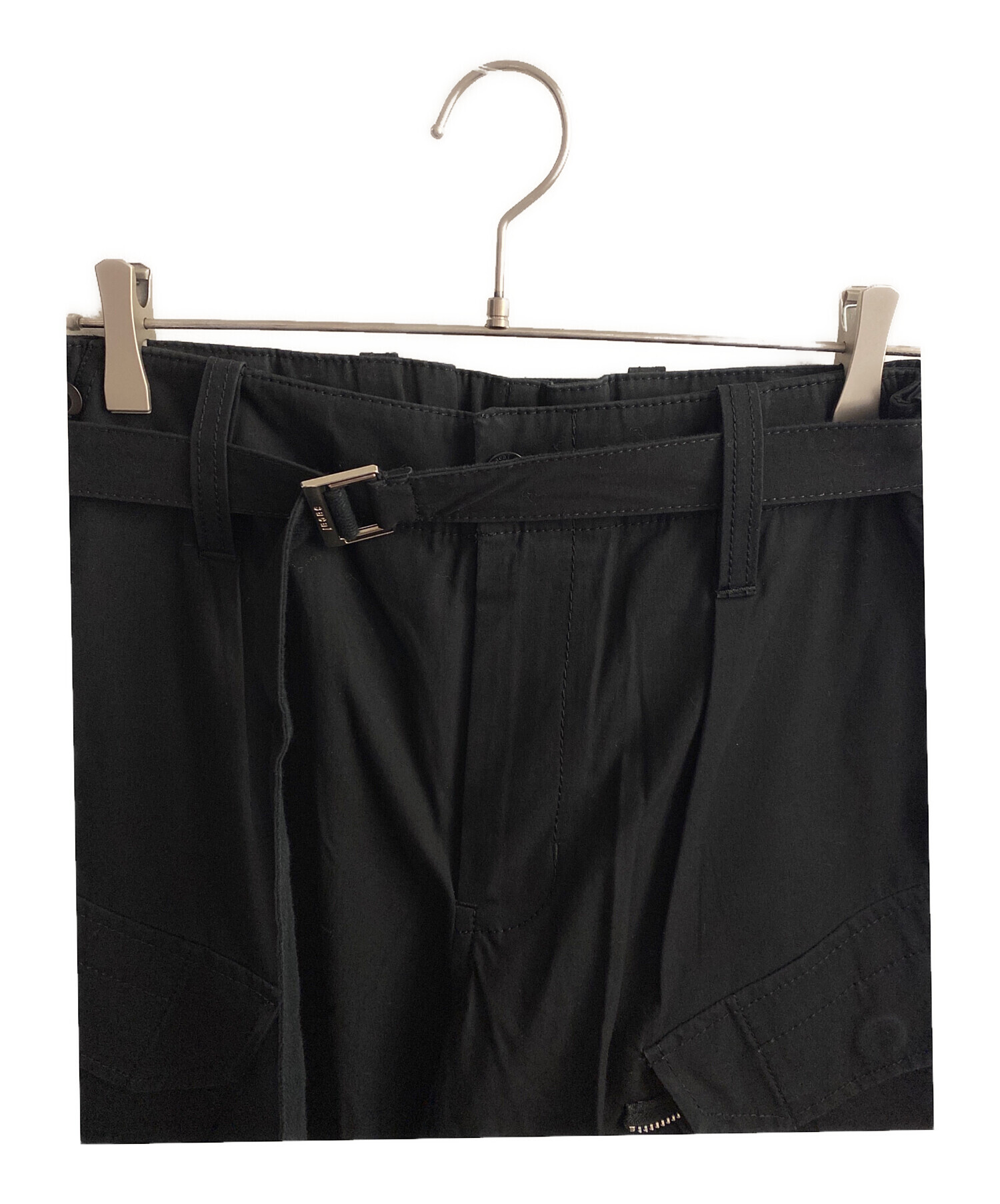 中古・古着通販】sacai (サカイ) 21AW Cotton Oxford Pants ブラック