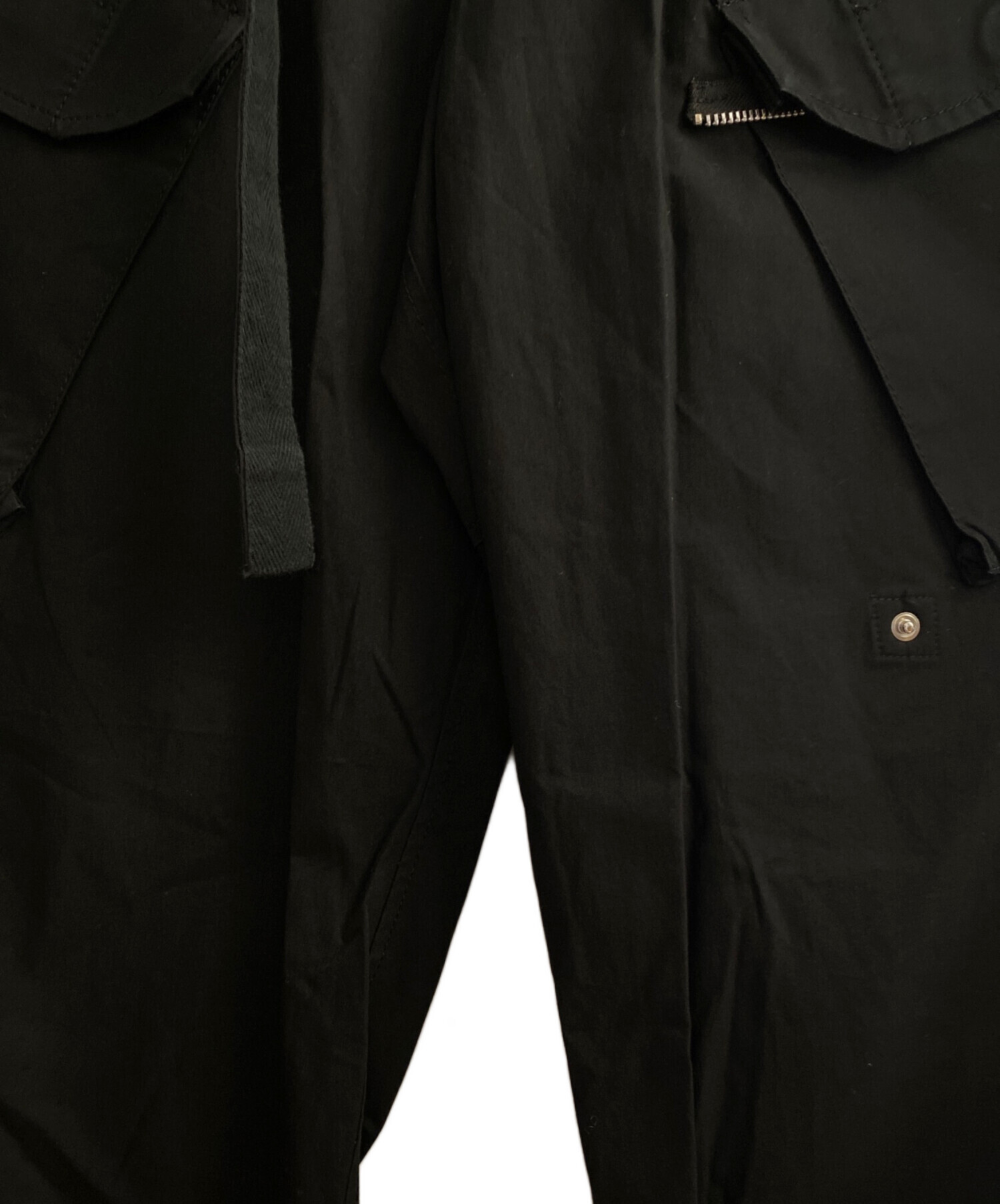中古・古着通販】sacai (サカイ) 21AW Cotton Oxford Pants ブラック