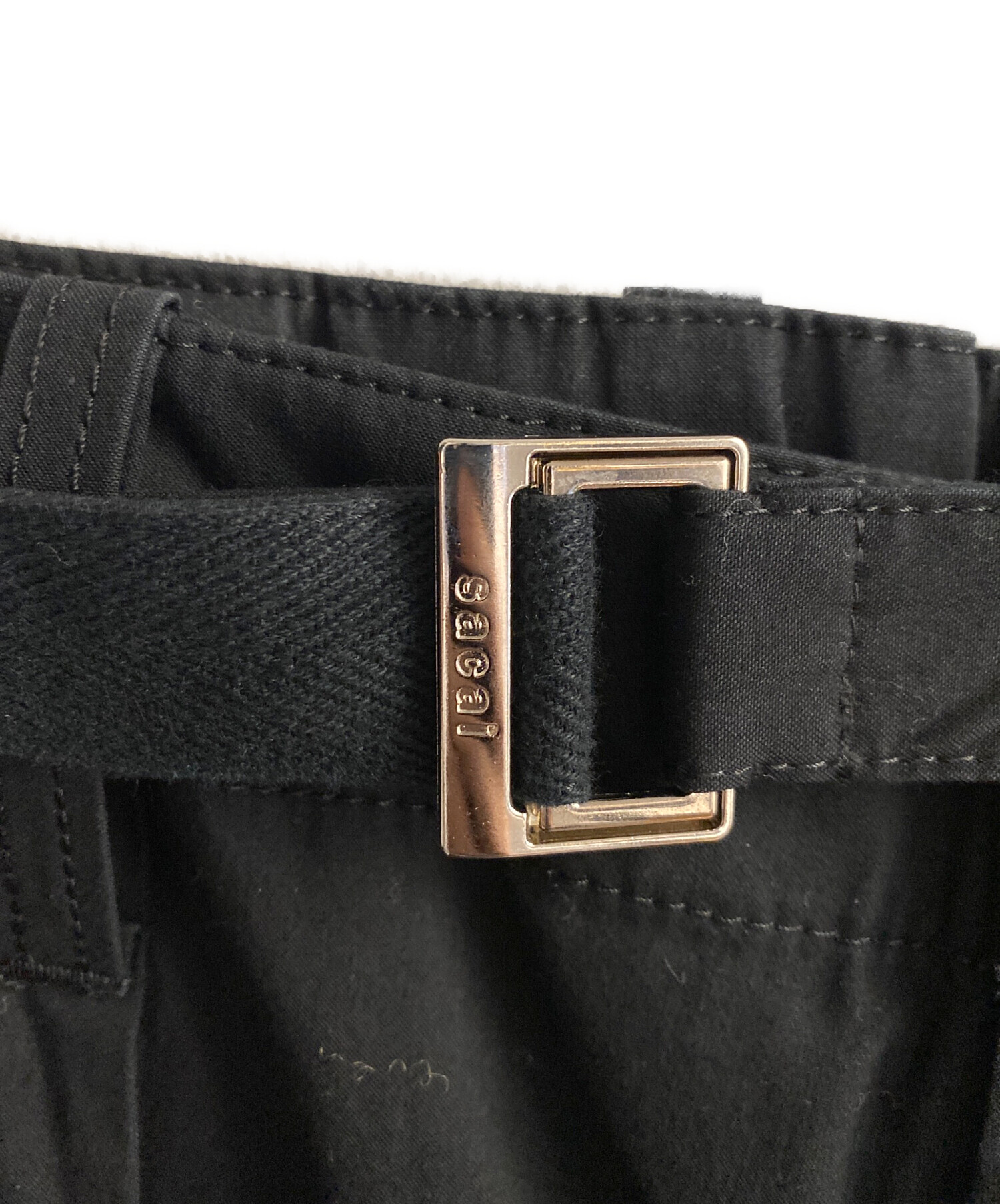 中古・古着通販】sacai (サカイ) 21AW Cotton Oxford Pants ブラック