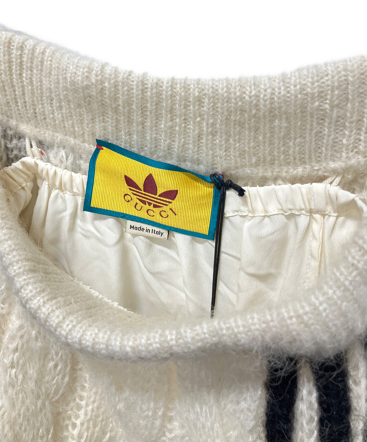 中古・古着通販】GUCCI (グッチ) adidas (アディダス) Mohair Knit