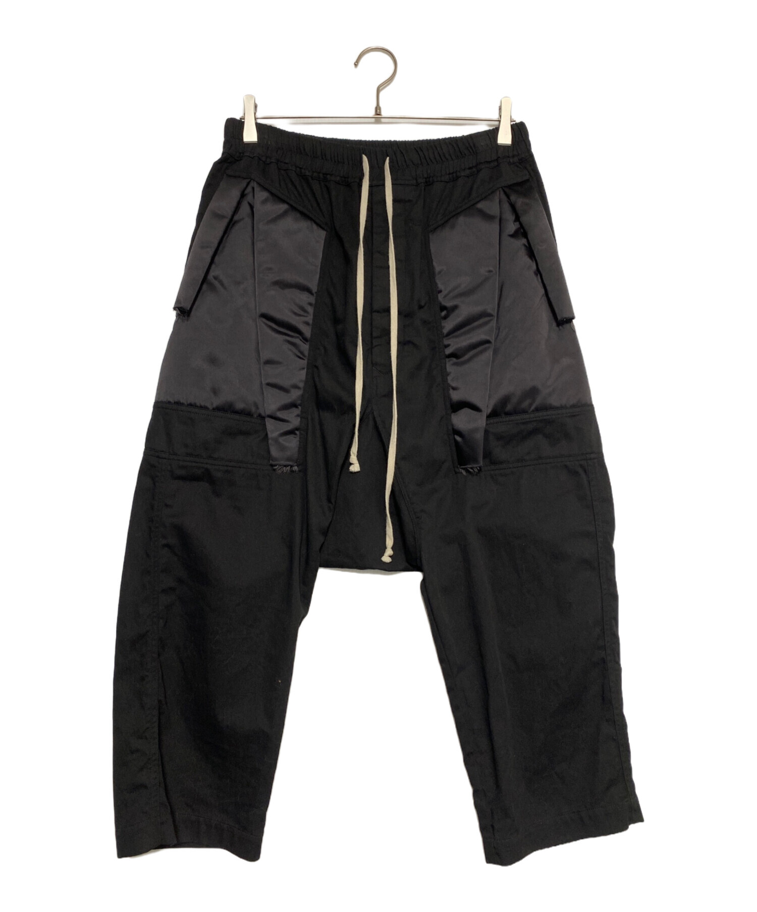 RickOwens DRAWSTRING CROPPED WOVEN サルエル 中古・古着通販】RICK OWENS (リックオウエンス) DRAWSTRING CROPPED