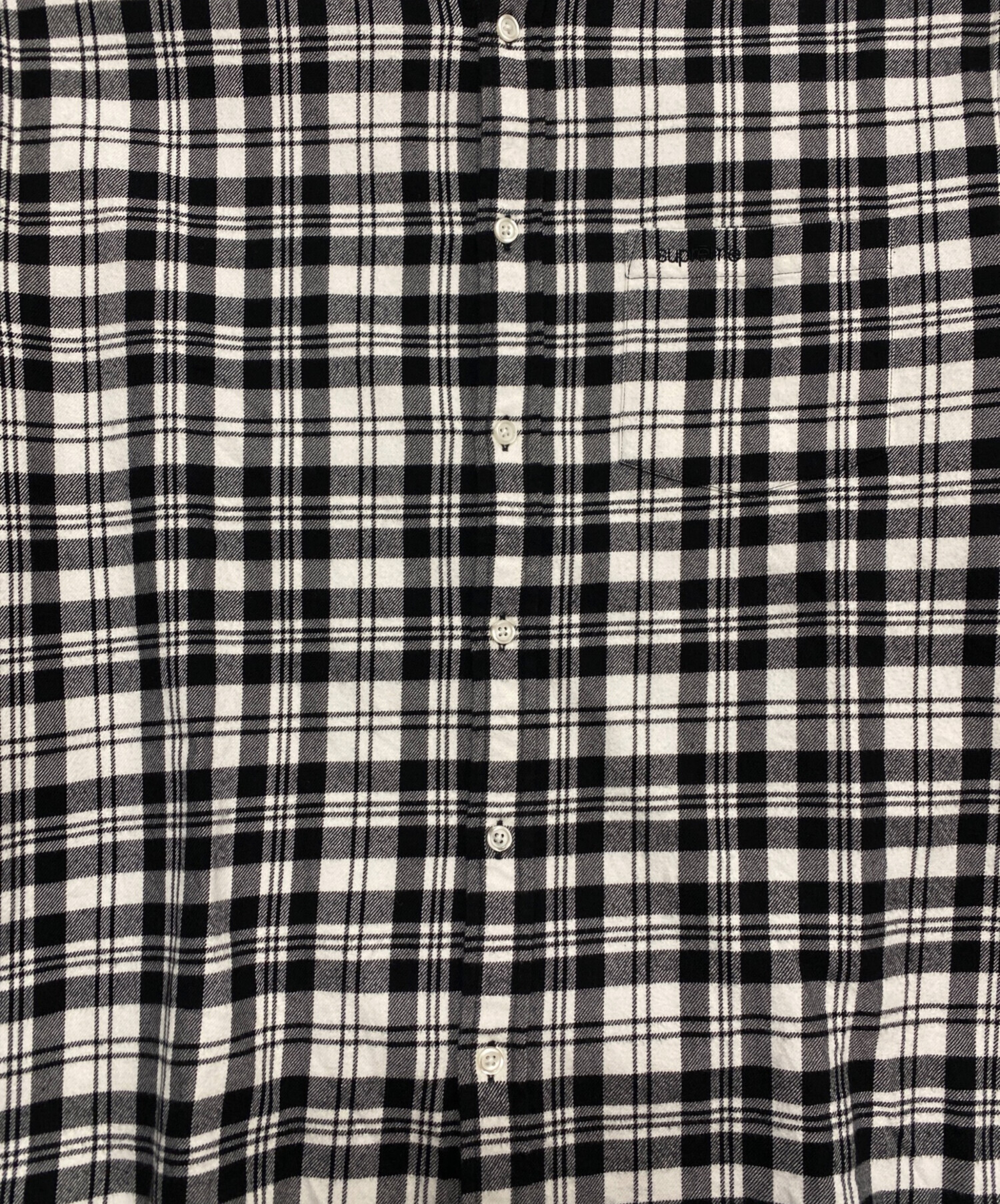 中古・古着通販】SUPREME (シュプリーム) 25FW Plaid Flannel Shirt