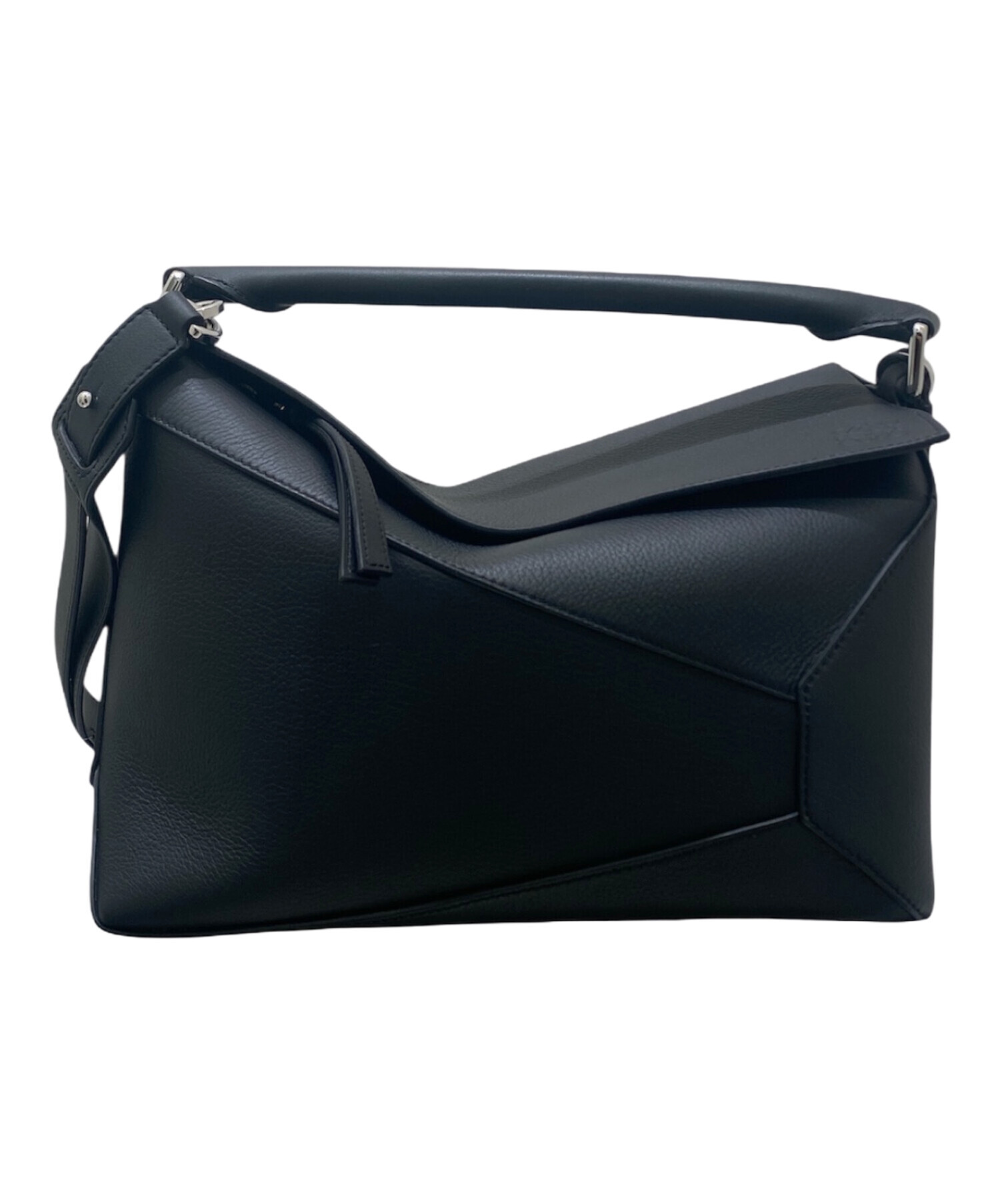 中古・古着通販】LOEWE (ロエベ) PUZZLE EDGE BAG ブラック サイズ