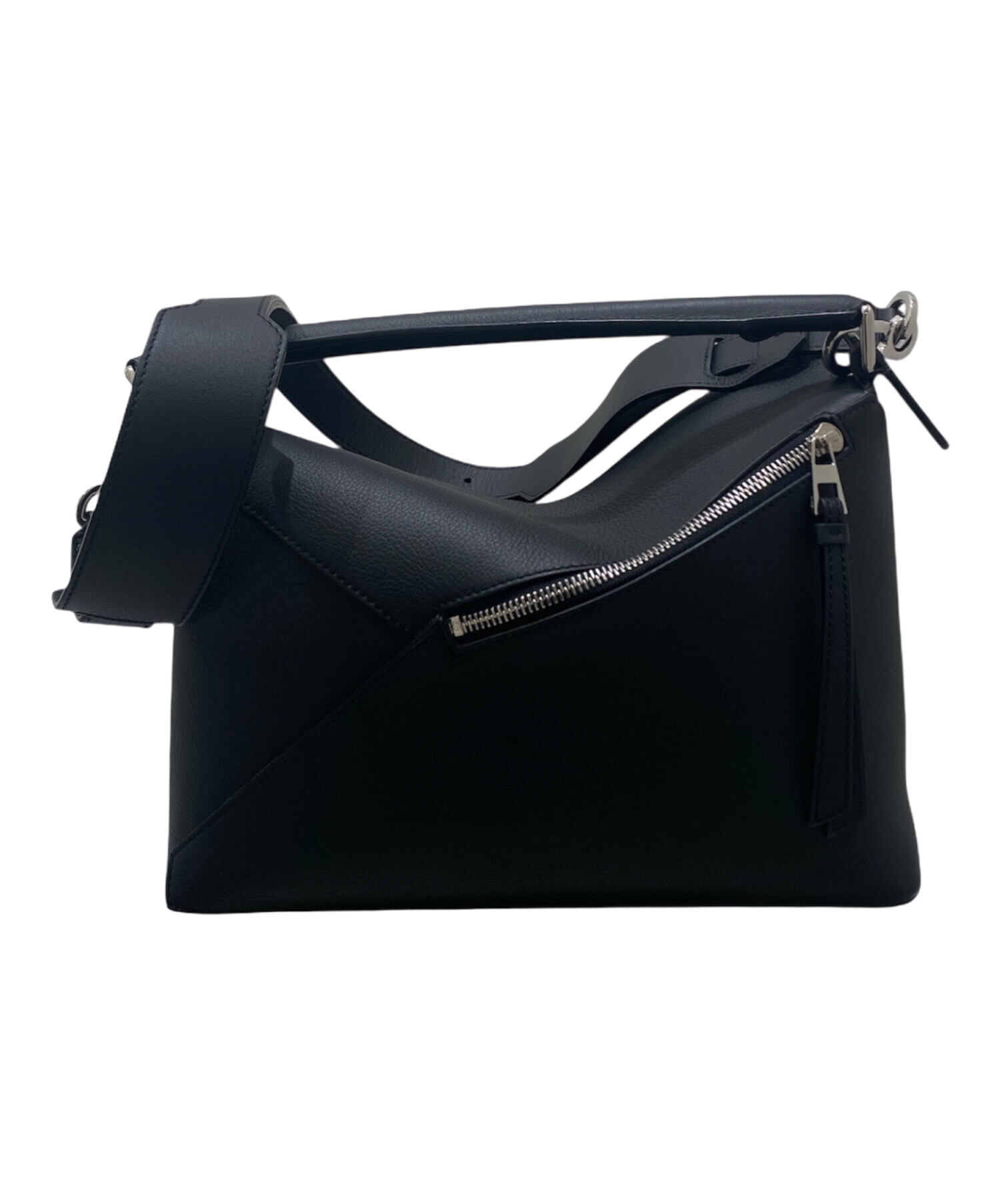 中古・古着通販】LOEWE (ロエベ) PUZZLE EDGE BAG ブラック サイズ