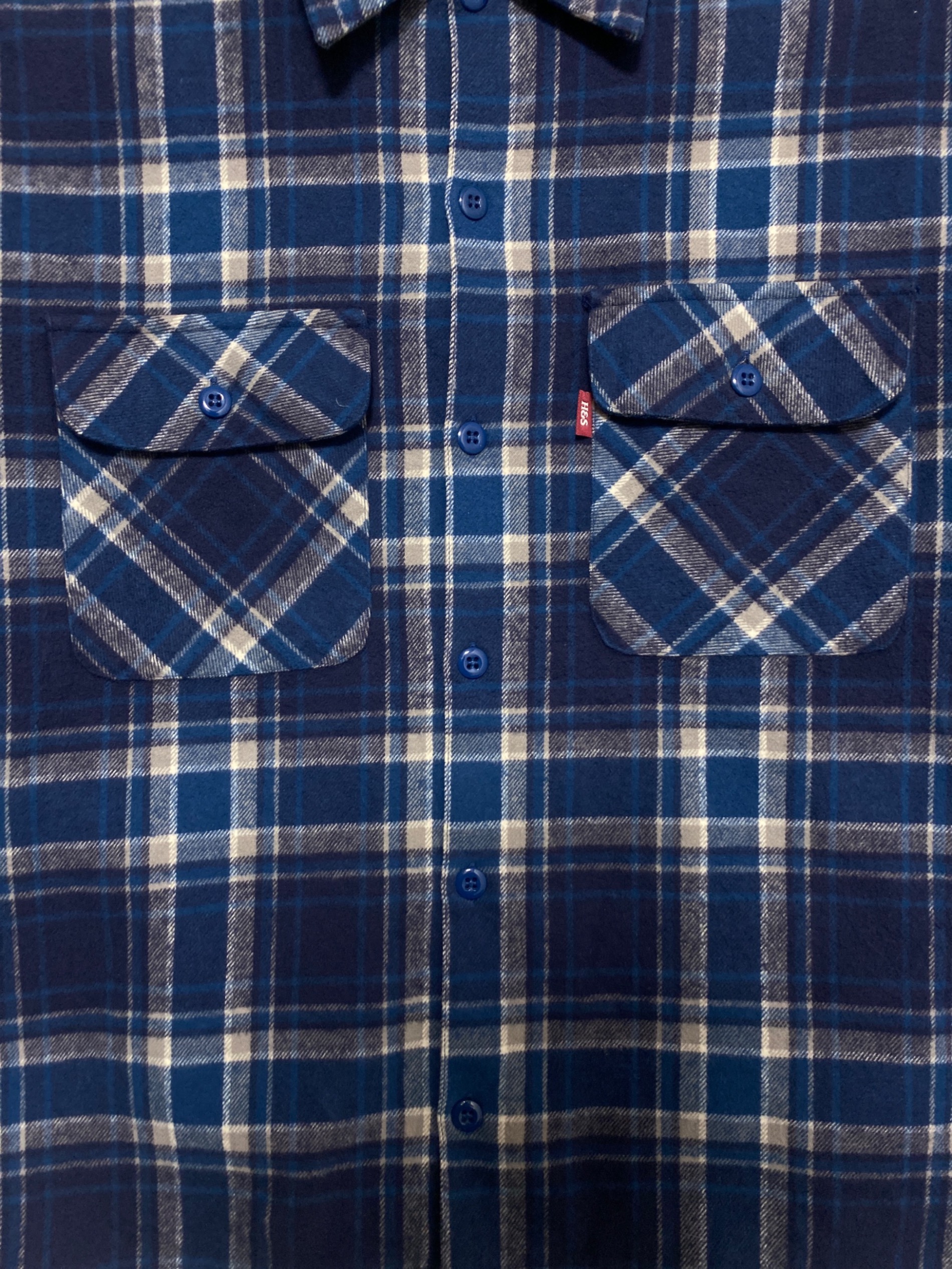 中古・古着通販】HIDE AND SEEK (ハイドアンドシーク) チェックシャツ