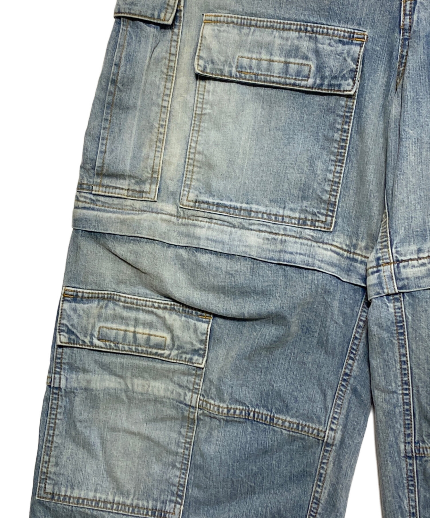 中古・古着通販】BALENCIAGA (バレンシアガ) Cargo Pants インディゴ