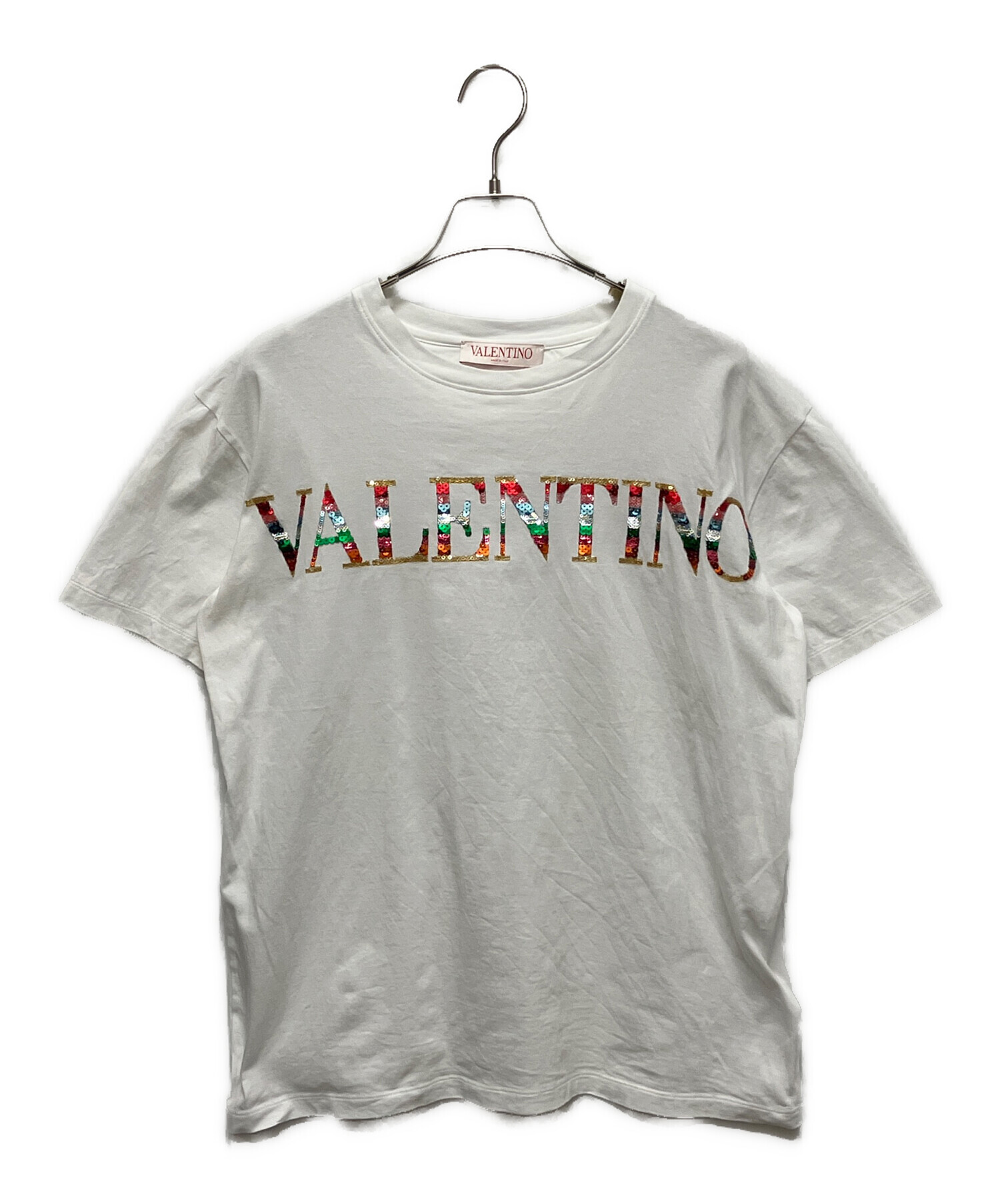 中古・古着通販】VALENTINO (ヴァレンティノ) スパンコールロゴ 