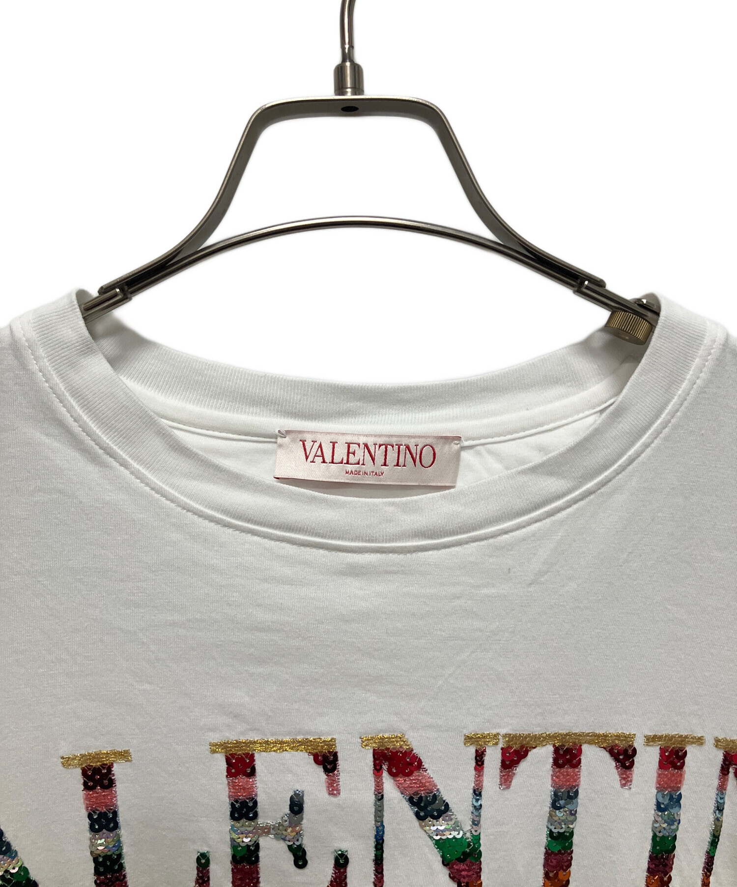 中古・古着通販】VALENTINO (ヴァレンティノ) スパンコールロゴ