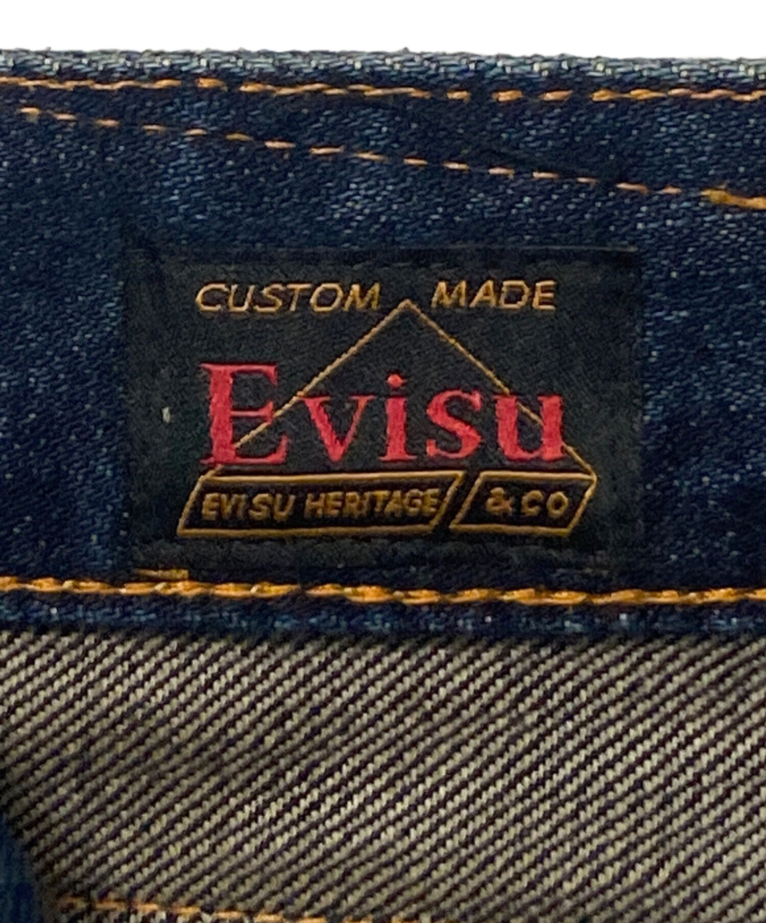 中古・古着通販】EVISU (エヴィス) Daicock Print Baggy Fit Denim