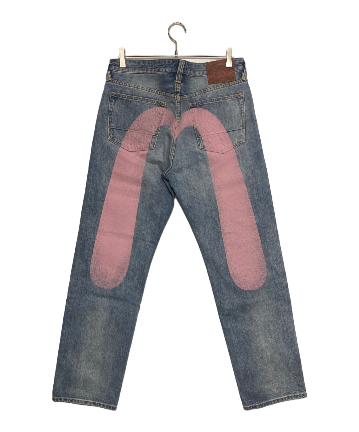 中古・古着通販】EVISU (エヴィス) Daicock Print Baggy Jeans スカイ