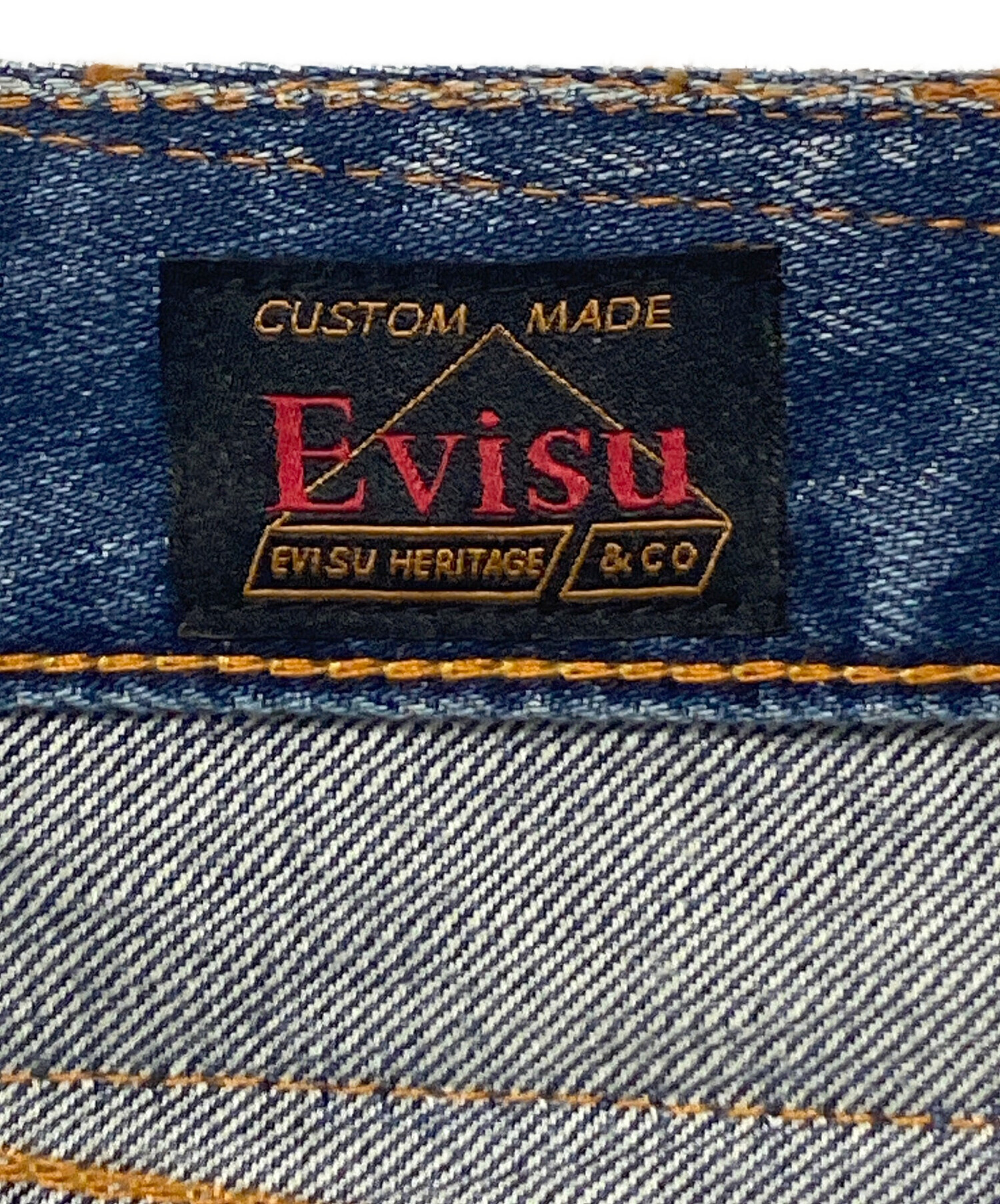 中古・古着通販】EVISU (エヴィス) Daicock Print Baggy Jeans スカイ