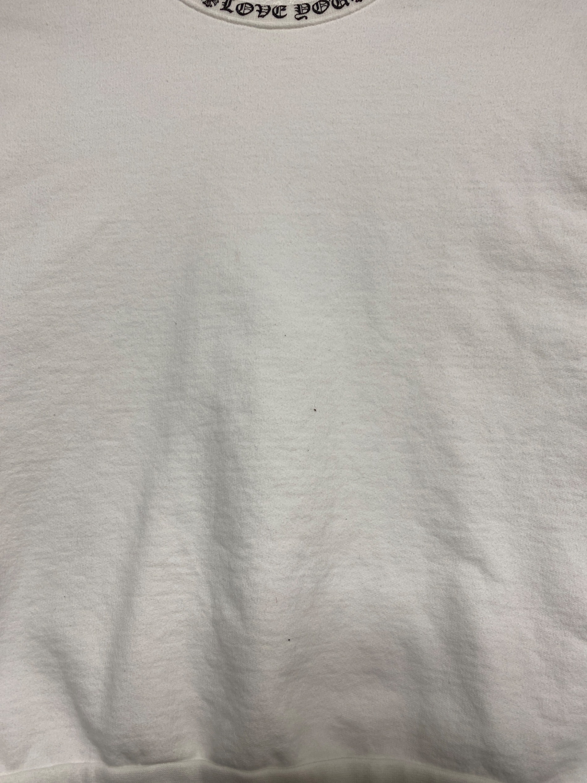 中古・古着通販】CHROME HEARTS (クロムハーツ) LOVE YOU CREW SWTSHRT 