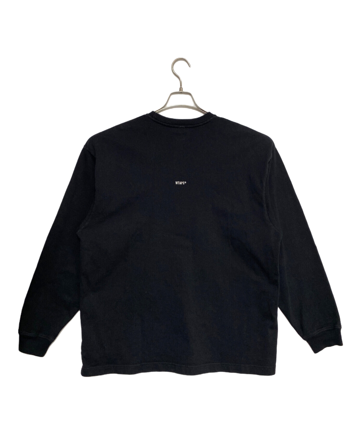 中古・古着通販】WTAPS (ダブルタップス) SIGN-YD/LS/COTTON ブラック