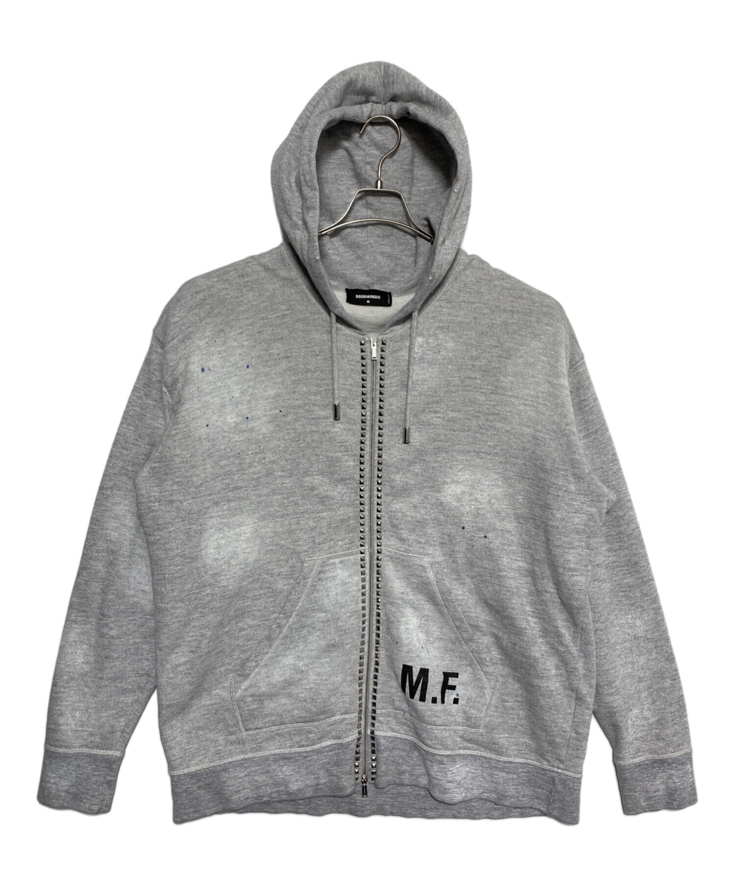 中古・古着通販】DSQUARED2 (ディースクエアード) スタッズジップ