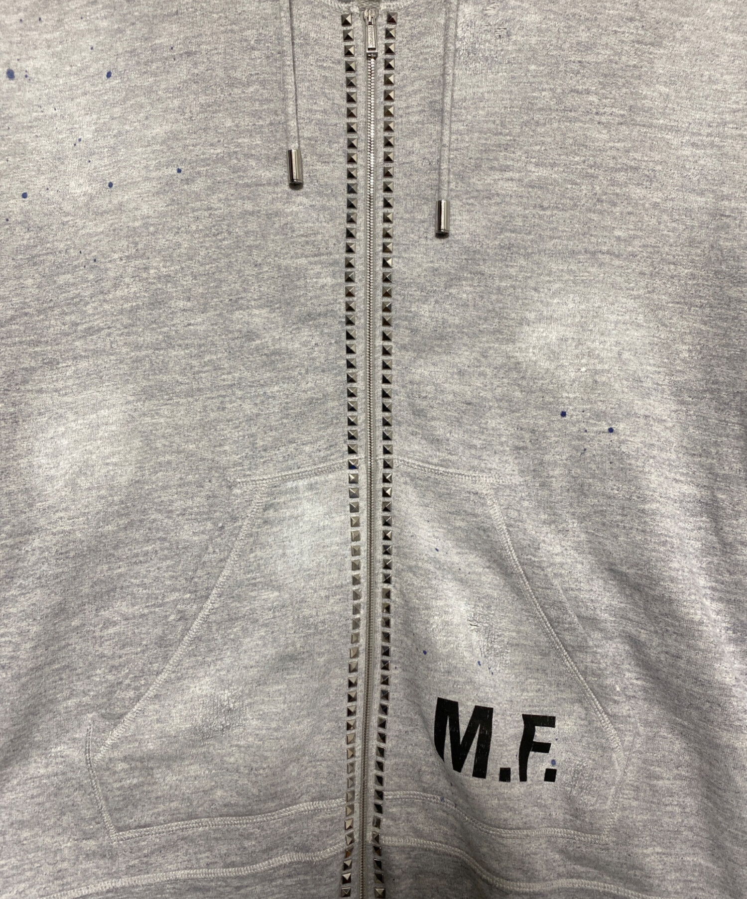 中古・古着通販】DSQUARED2 (ディースクエアード) スタッズジップ