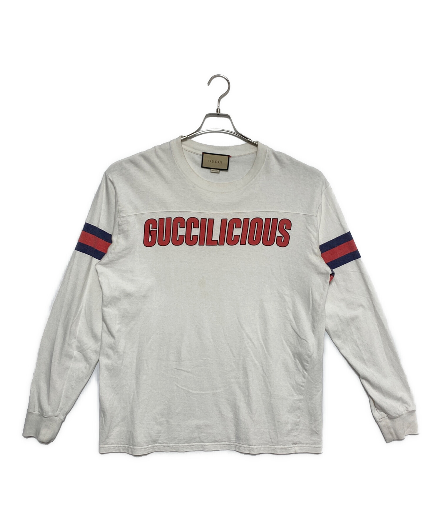 中古・古着通販】GUCCI (グッチ) カットソー ホワイト サイズ:M 