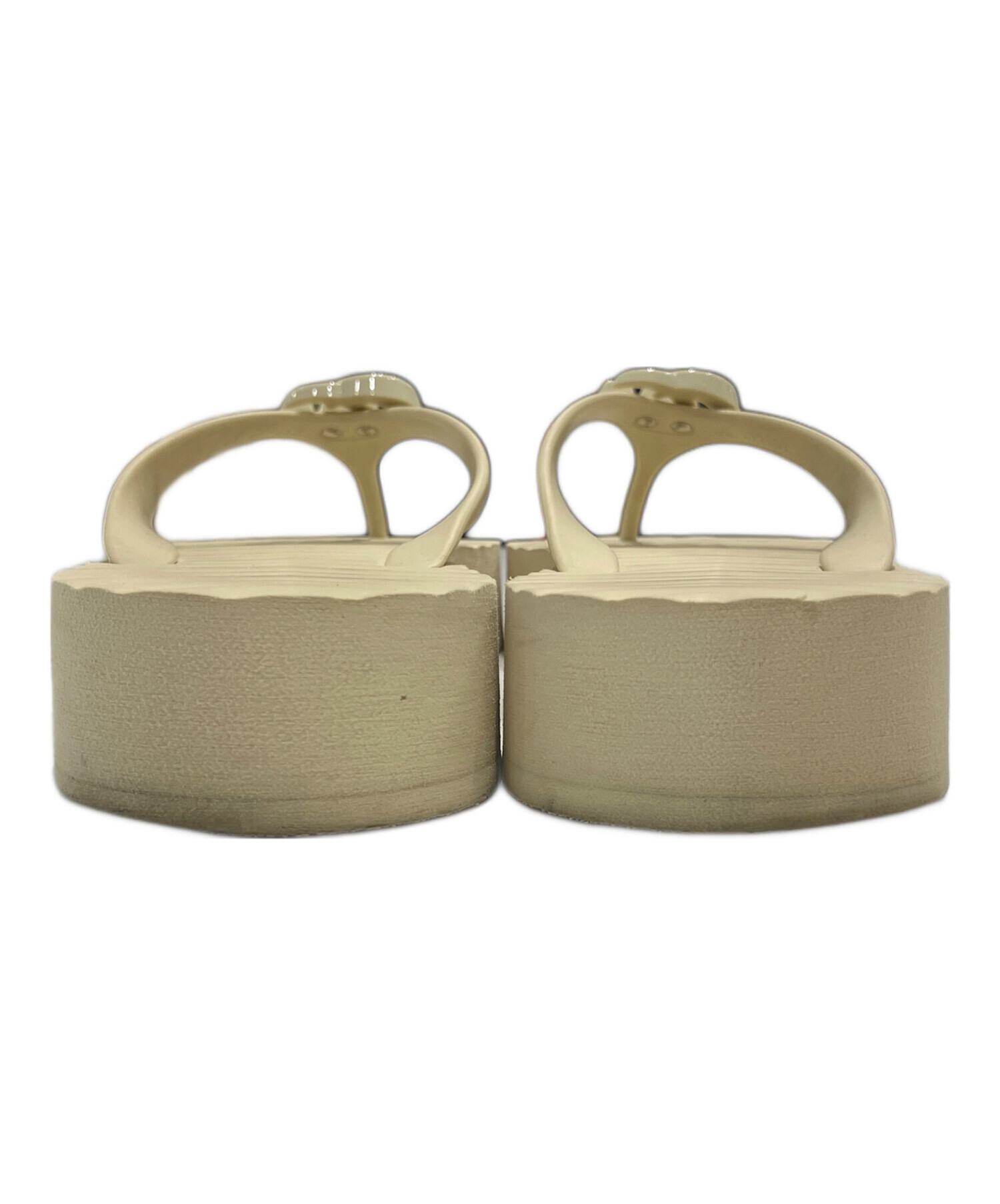 中古・古着通販】GUCCI (グッチ) シェブロントングサンダル/ラバー