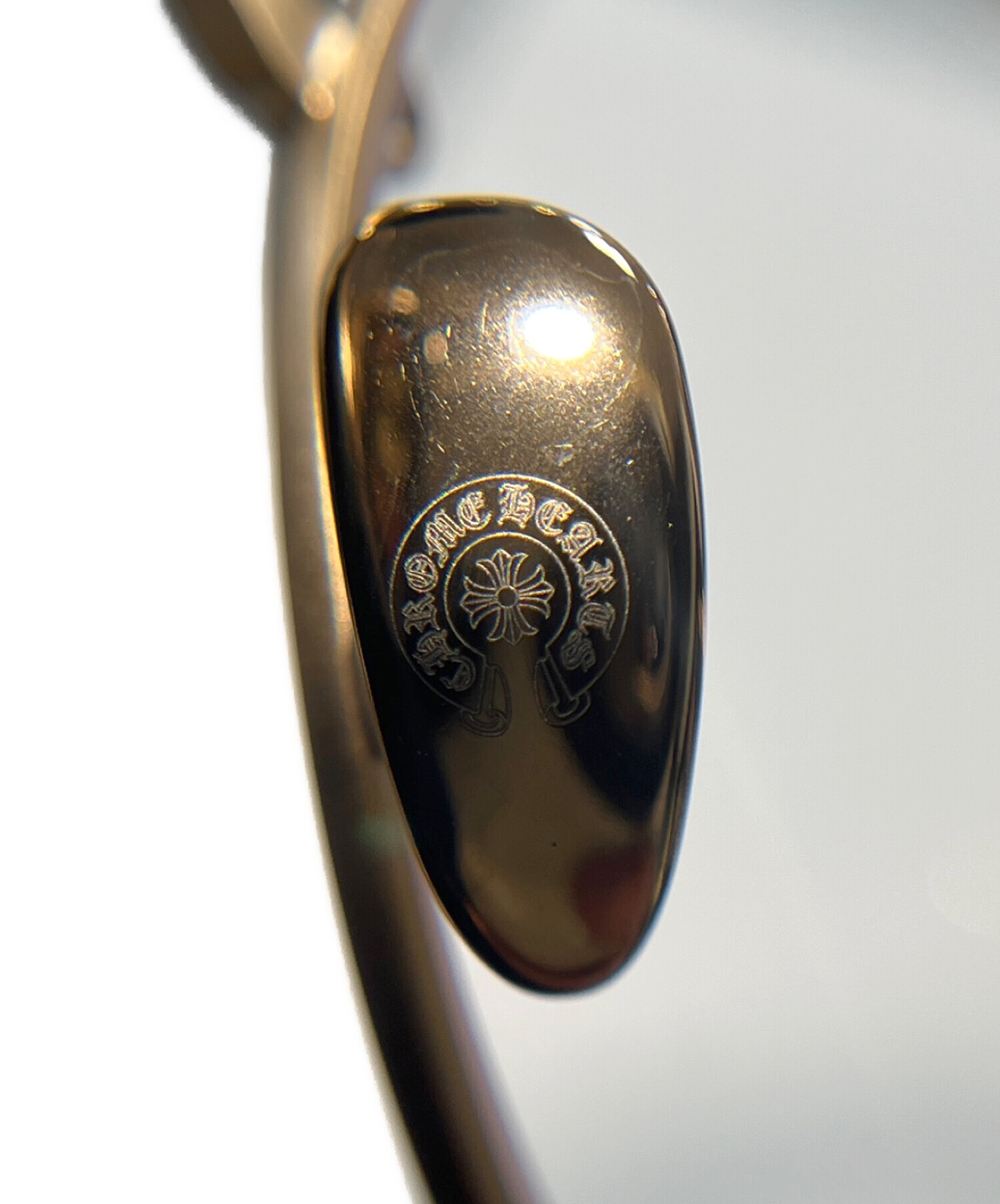 中古・古着通販】CHROME HEARTS (クロムハーツ) BUBBA-A ゴールド 