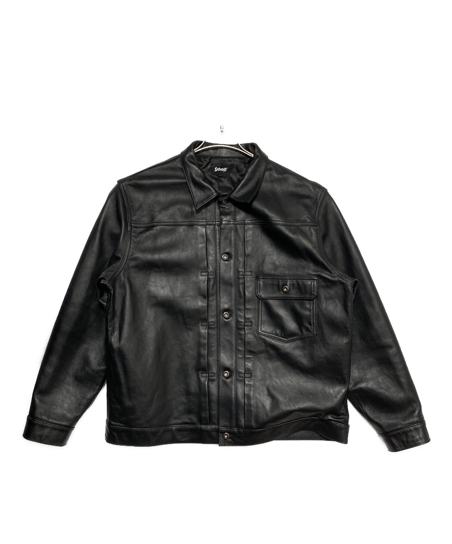 中古・古着通販】Schott (ショット) SHEEP LEATHER 1ST TRACKER JACKET